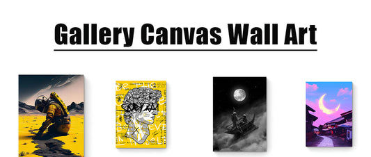 Elevate Your Space with Stunning Gallery Canvas Wall Art from Inkyprinty