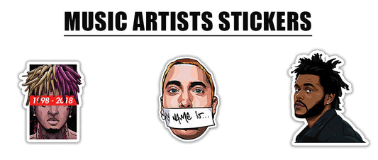 Music Artists Stickers – Show Your Love for Your Favorite Icons