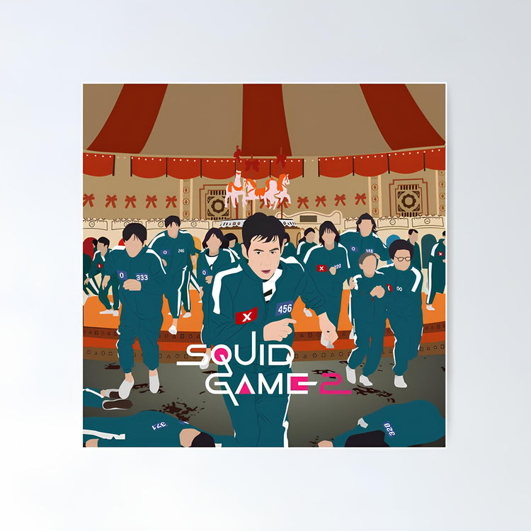 Squid Game Metal Posters