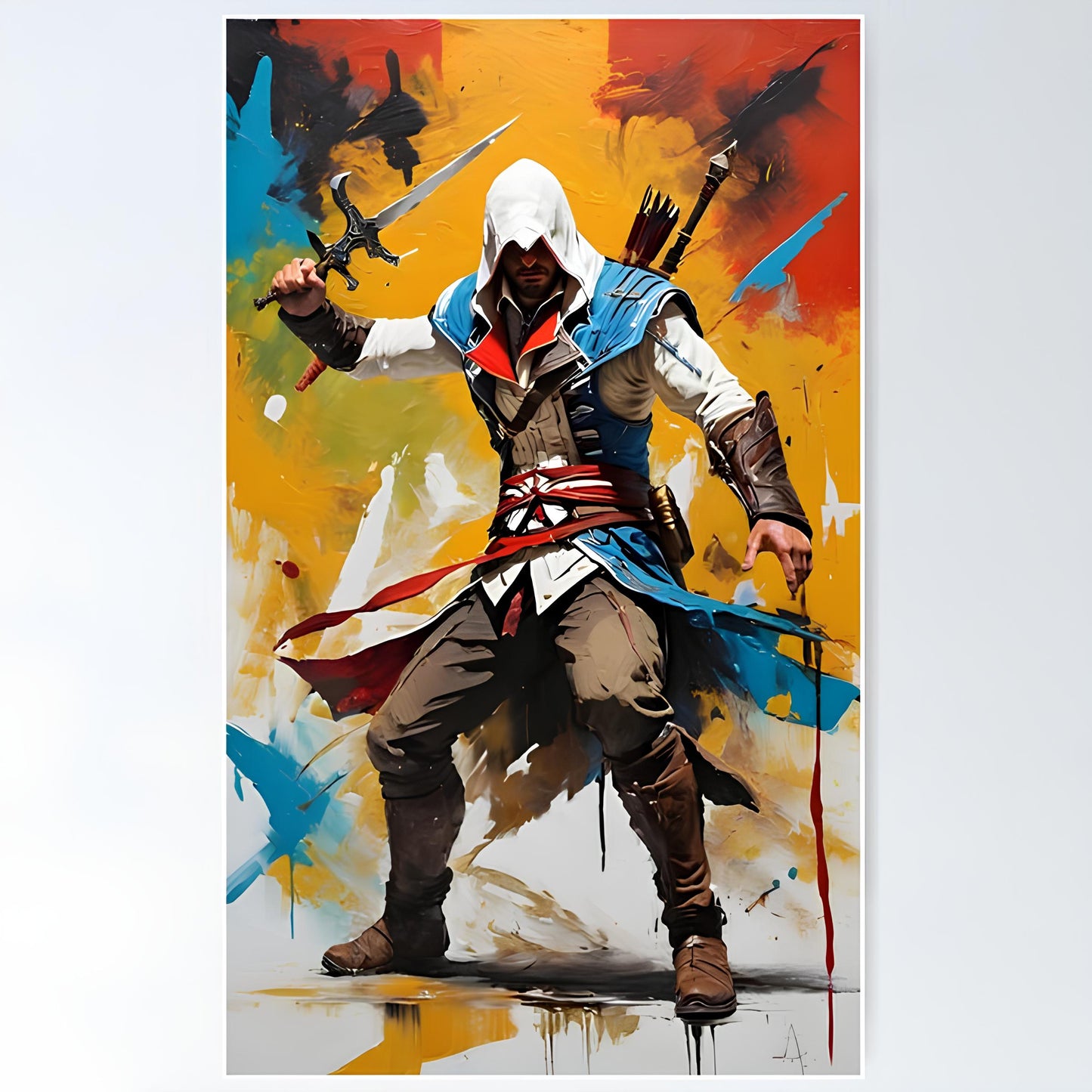 Assassin's Creed Metal Poster-47