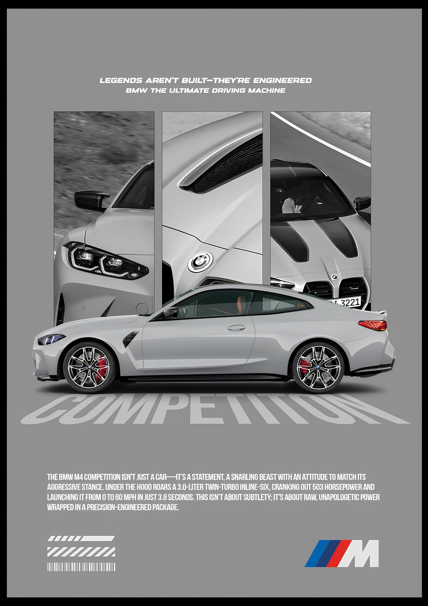 BMW M4 POSTER