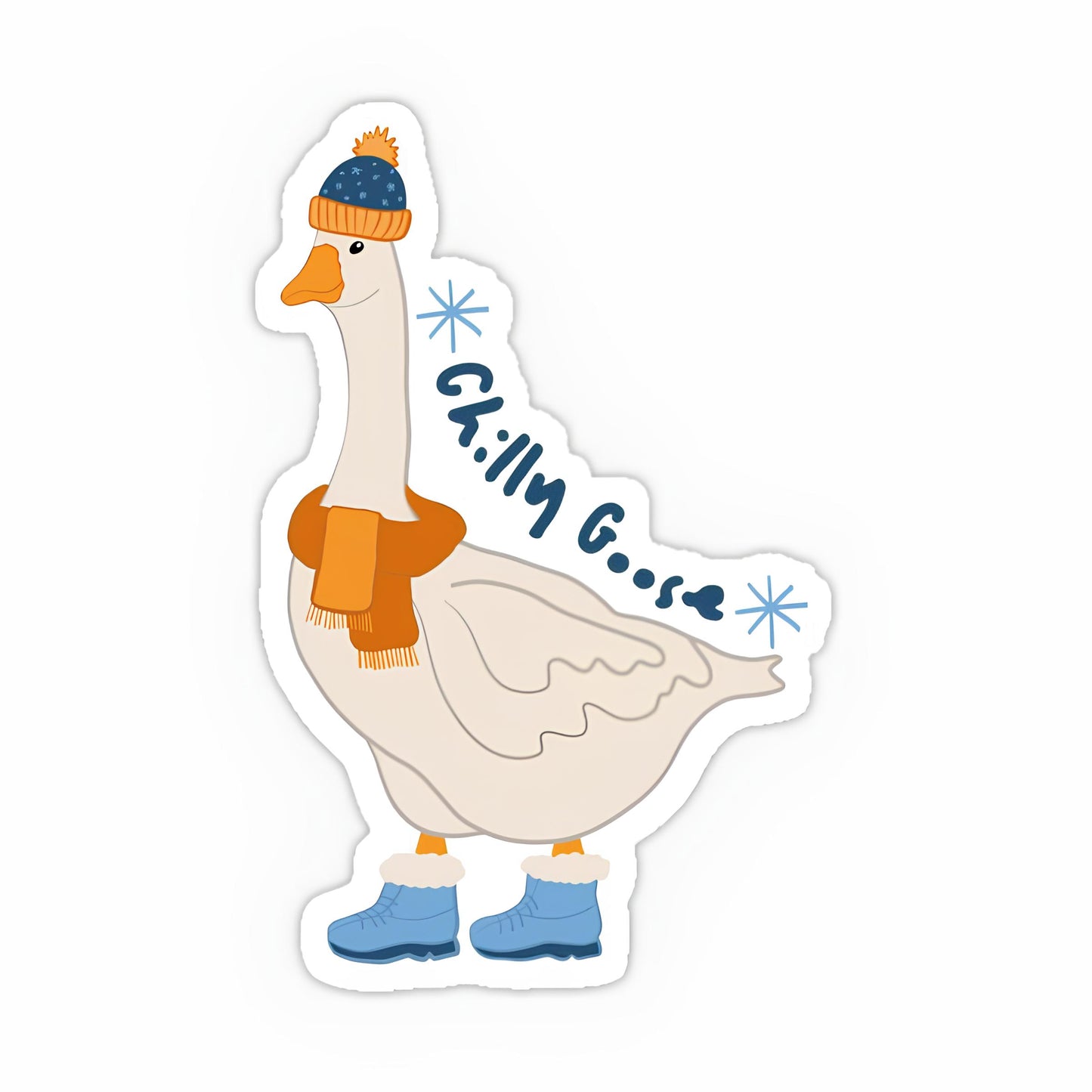 Chilly goose sticker