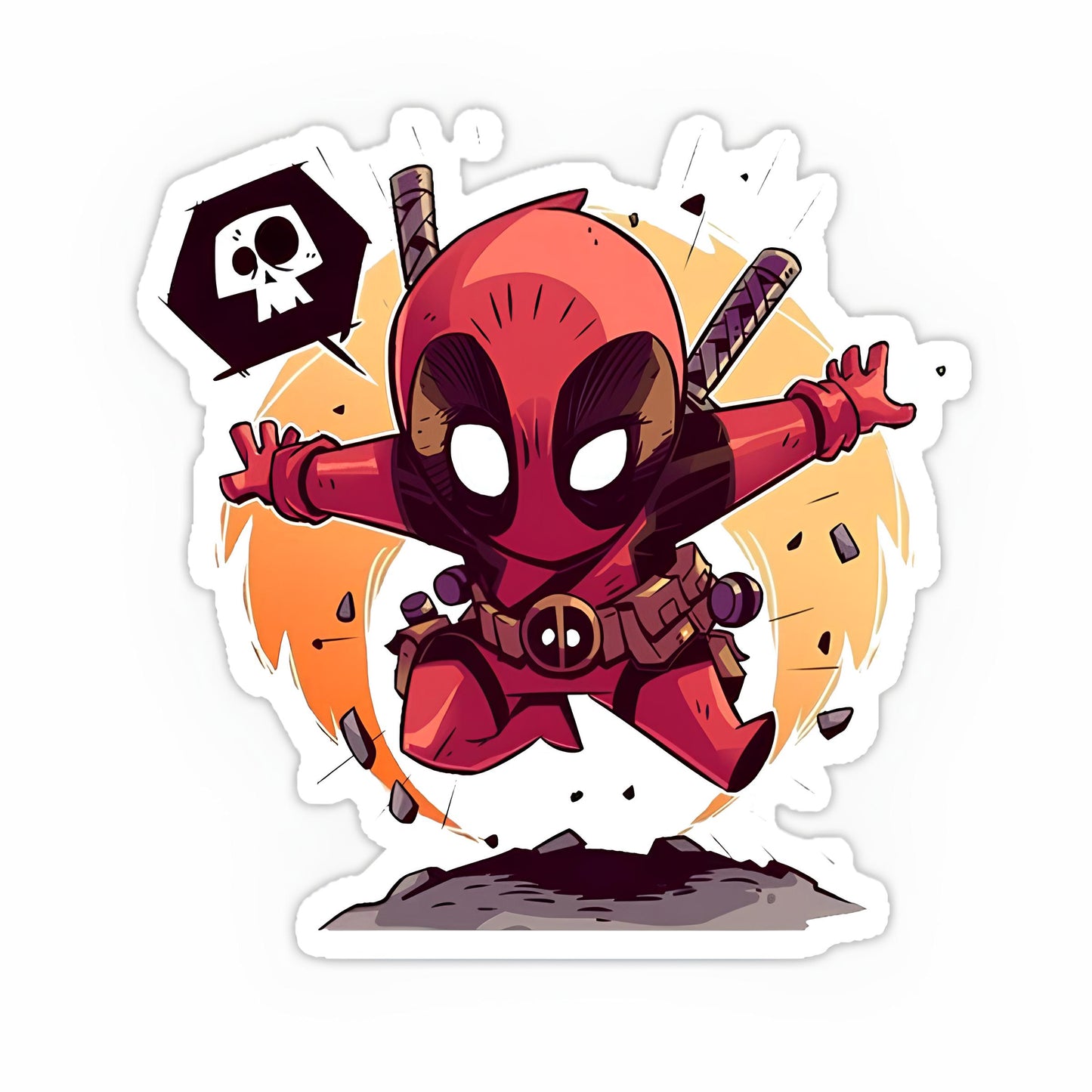 Deadpool Sticker-36