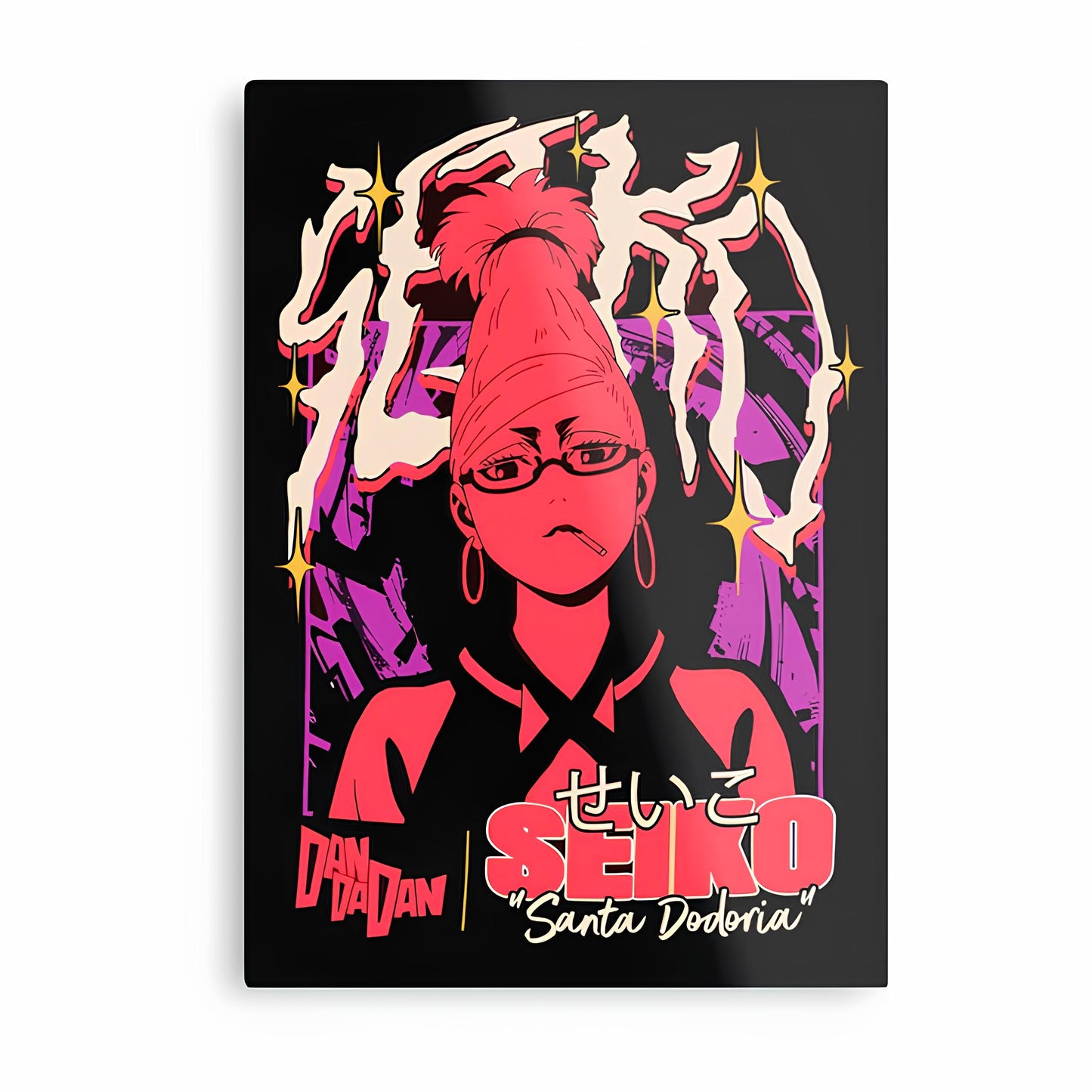 Dandadan Metal Poster-11