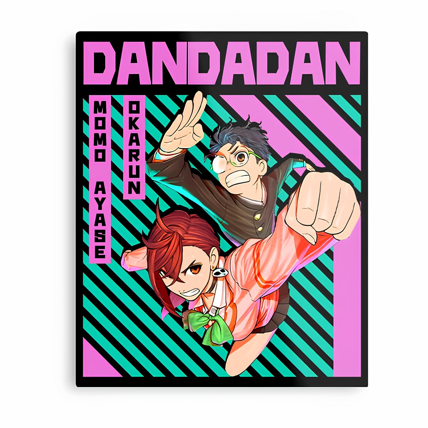 Dandadan Metal Poster-17