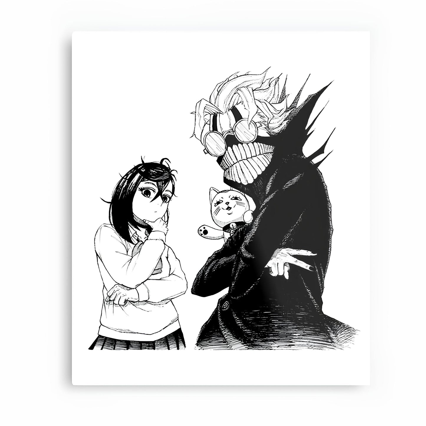 Dandadan Metal Poster-25