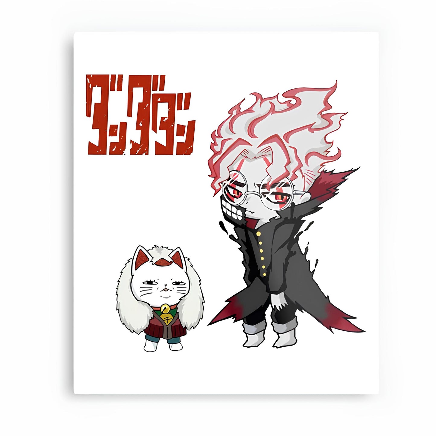 Dandadan Metal Poster-26
