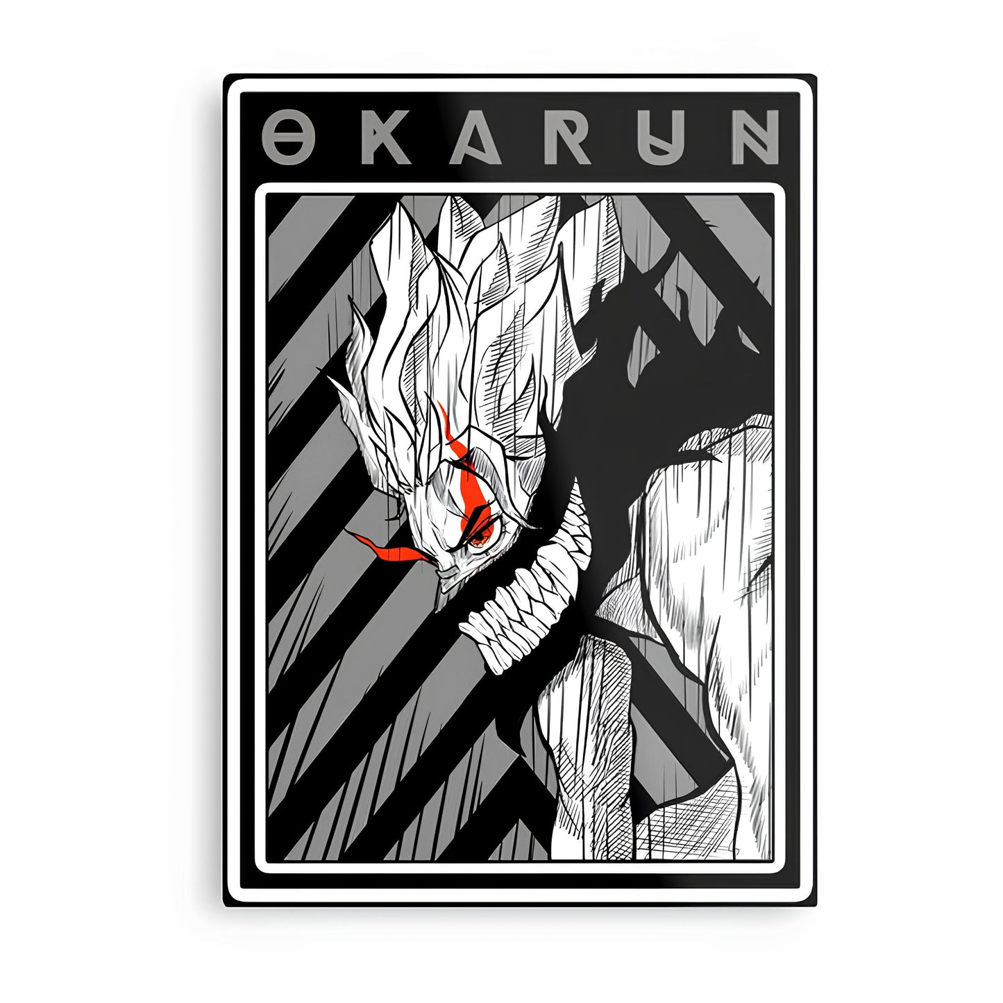 Dandadan Metal Poster-42