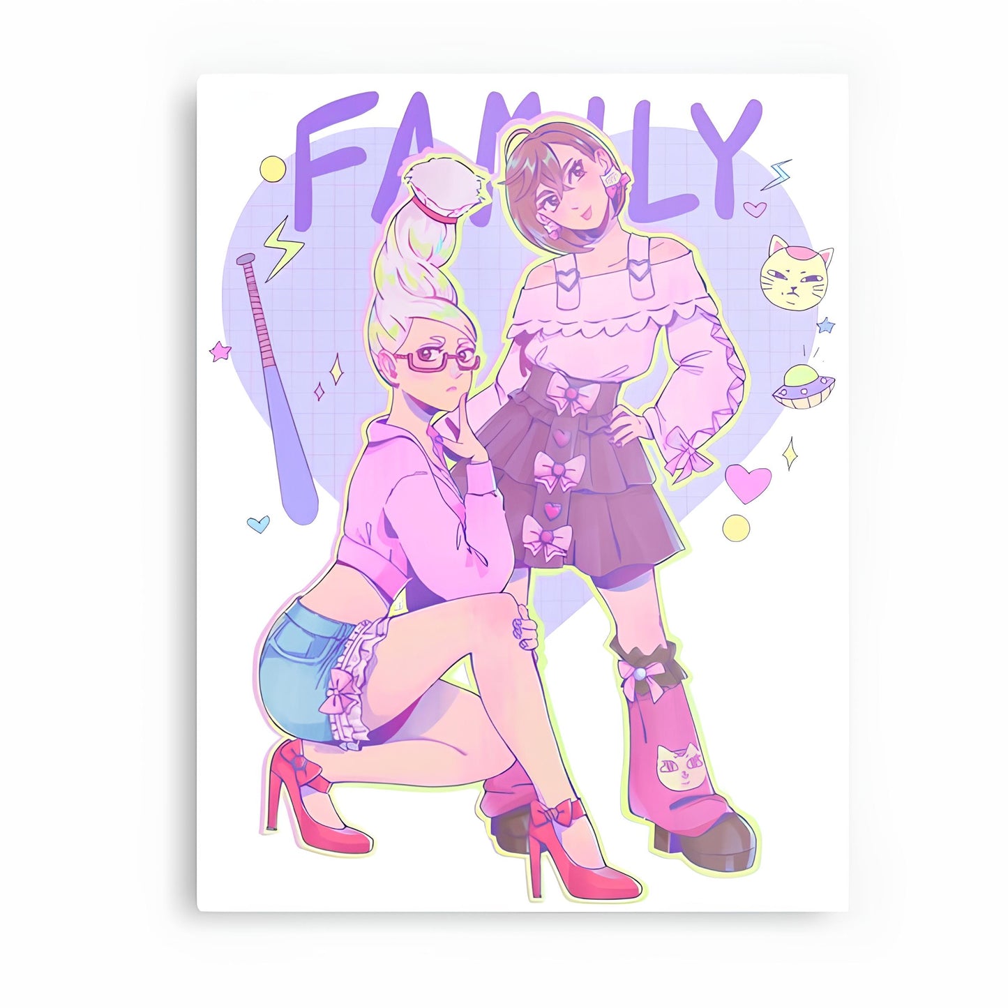 Dandadan Metal Poster-47