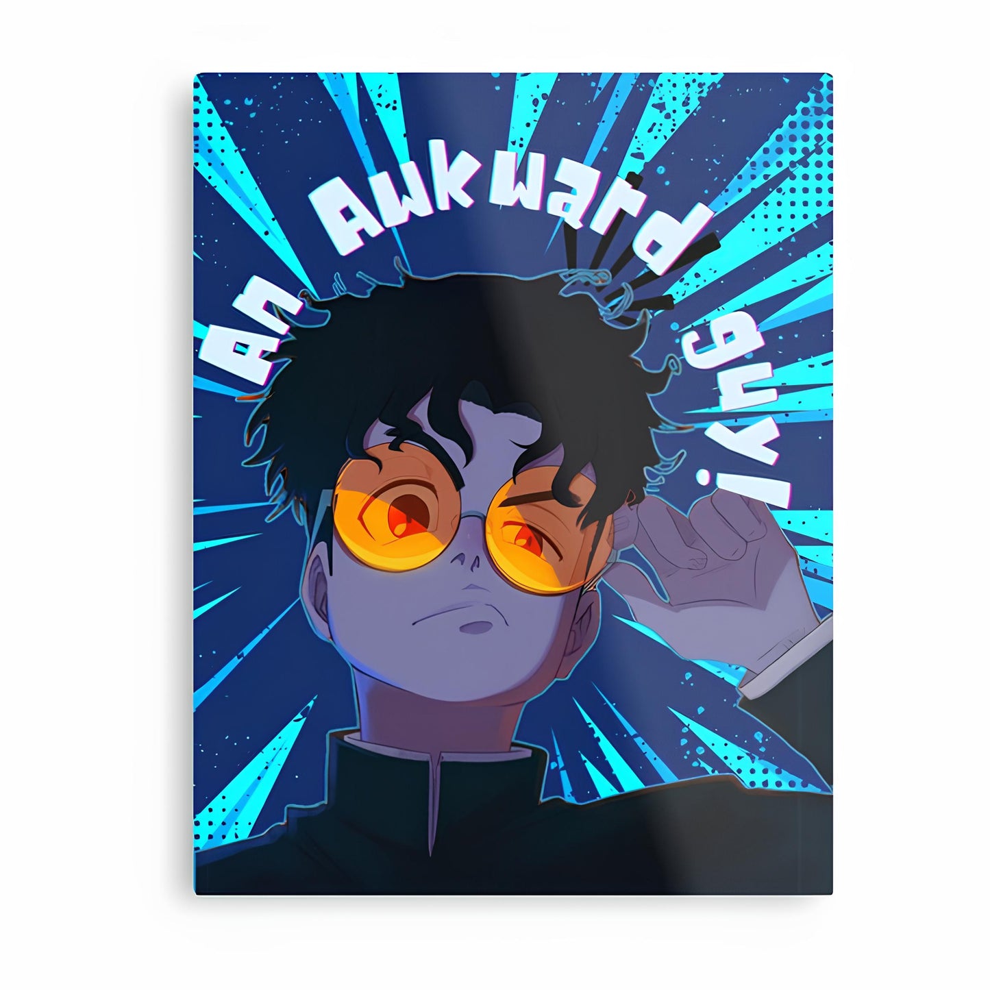 Dandadan Metal Poster-49