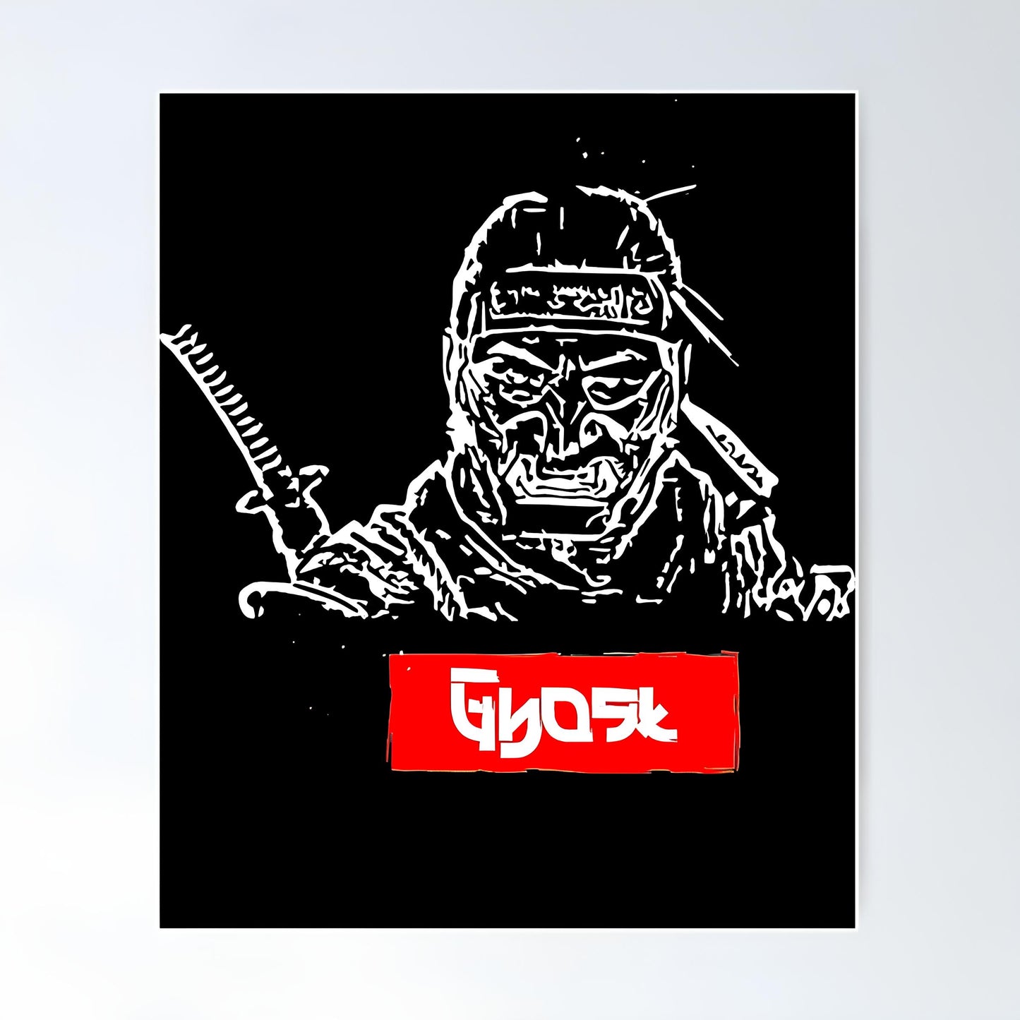 Ghost of tsushima Metal Poster-10