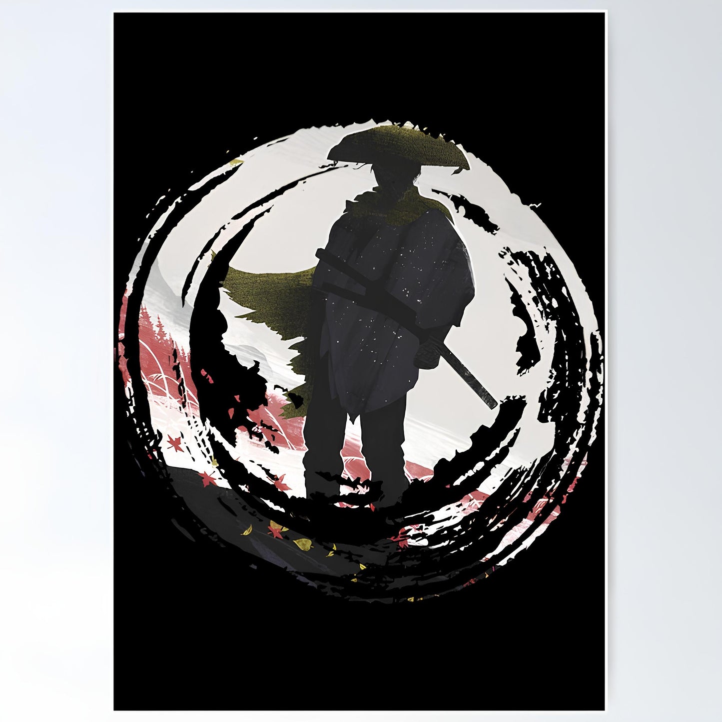 Ghost of tsushima Metal Poster-21