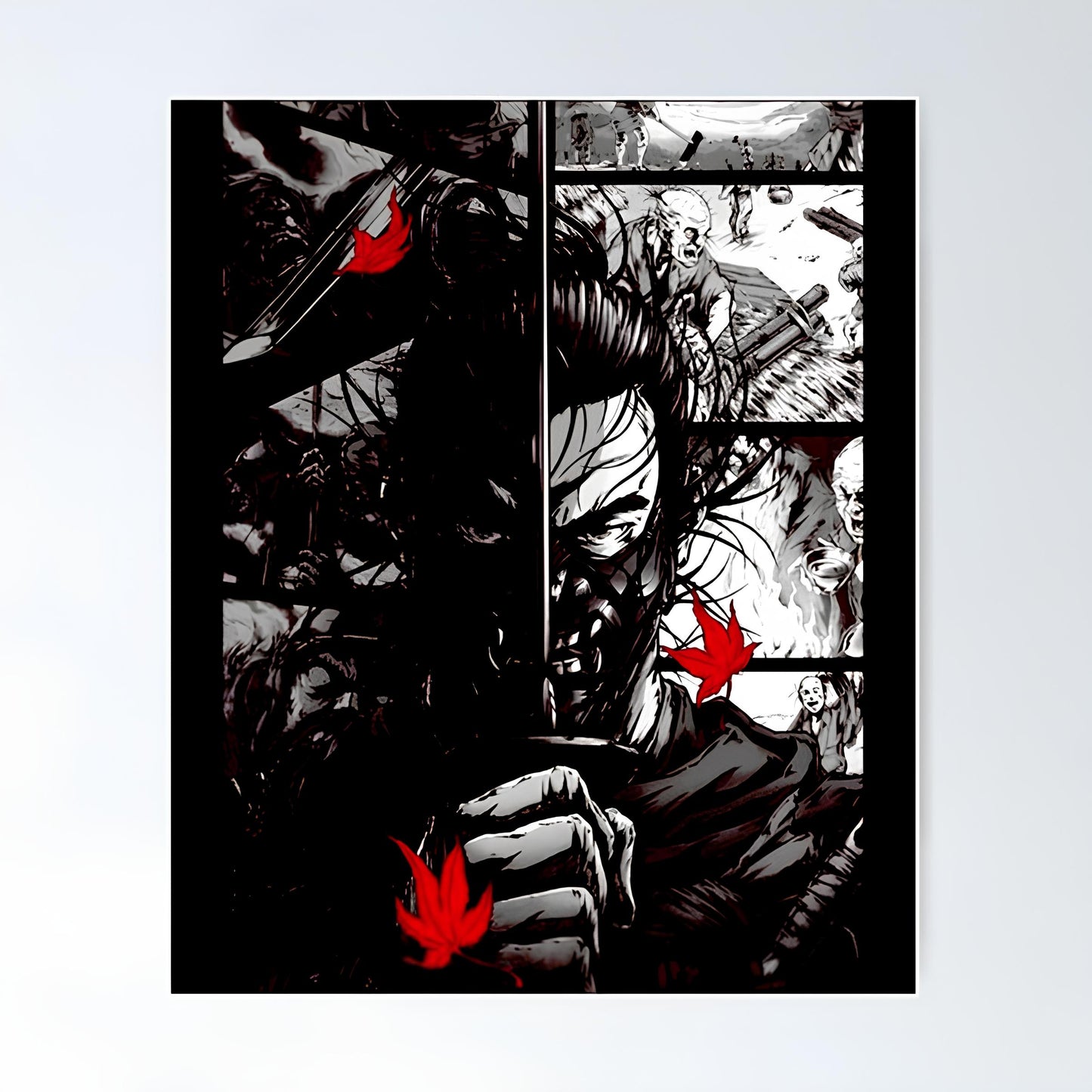 Ghost of tsushima Metal Poster-34