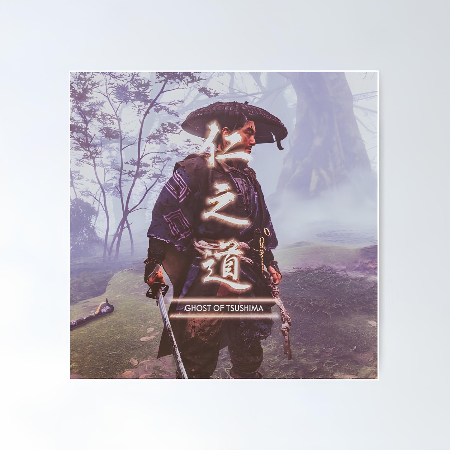 Ghost of tsushima Metal Poster-49