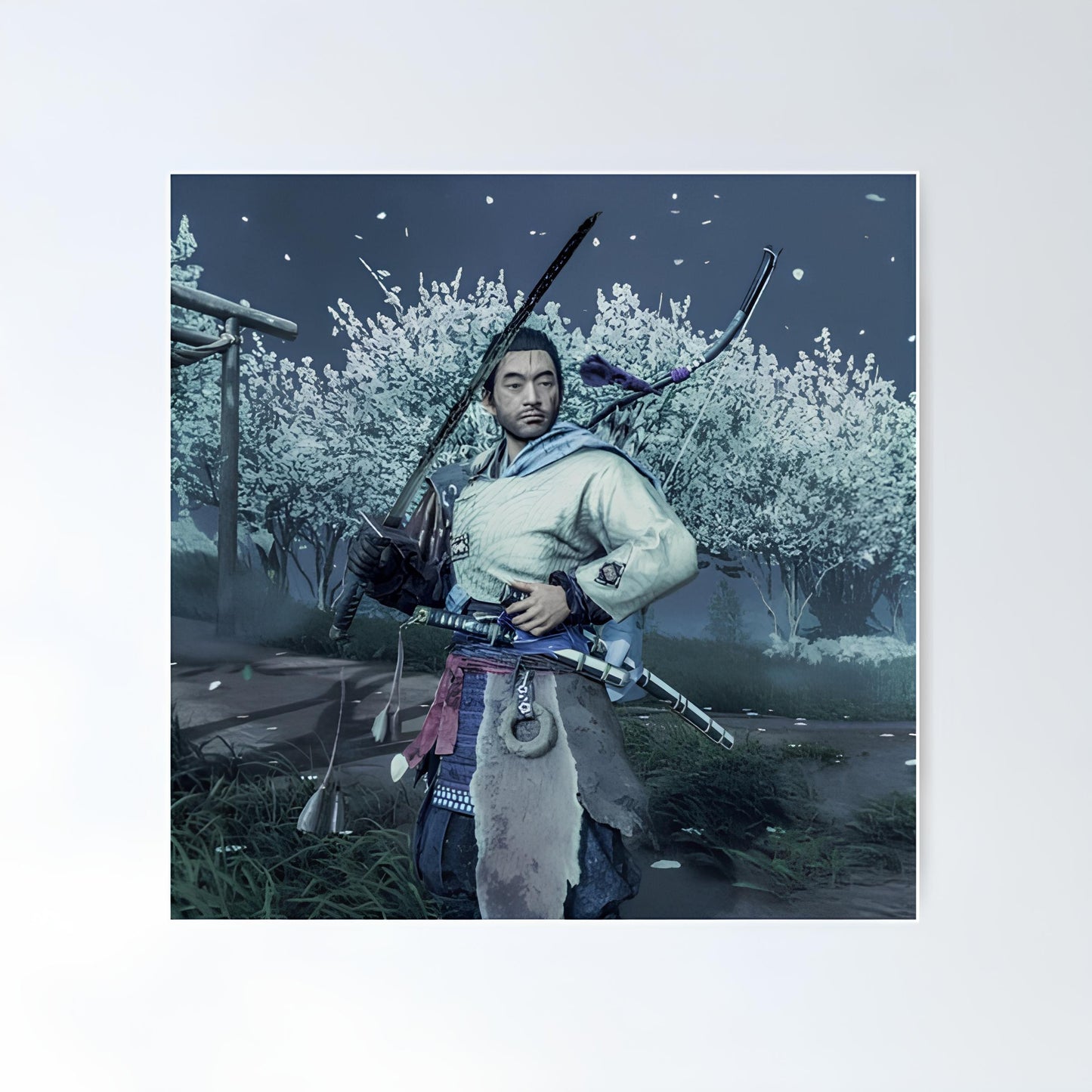 Ghost of tsushima Metal Poster-56