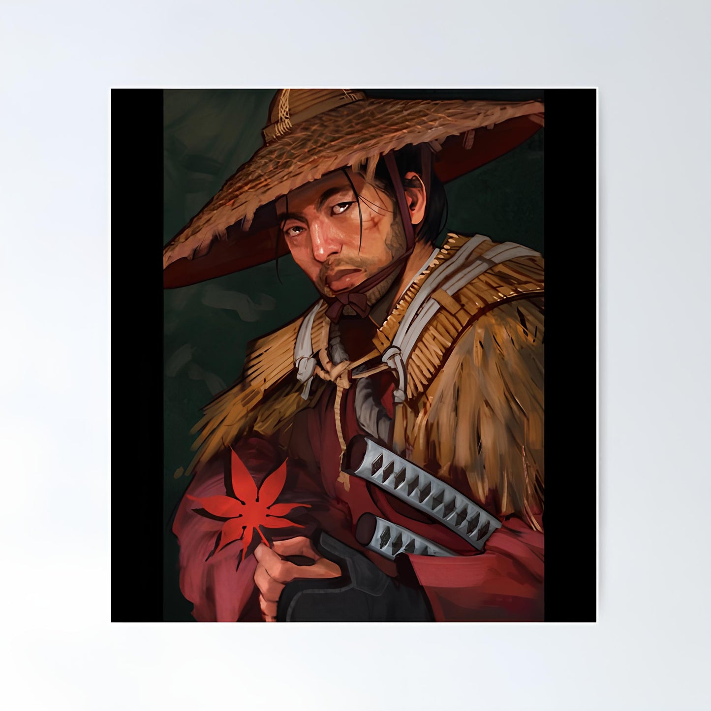 Ghost of tsushima Metal Poster-63