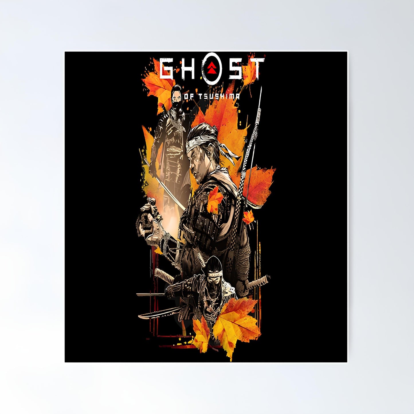 Ghost of tsushima Metal Poster-70