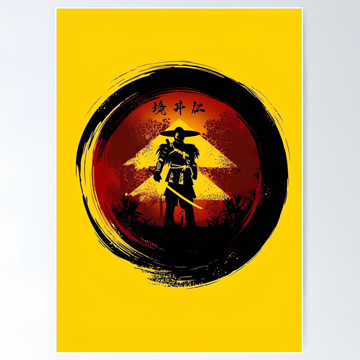 Ghost of tsushima Metal Poster-9