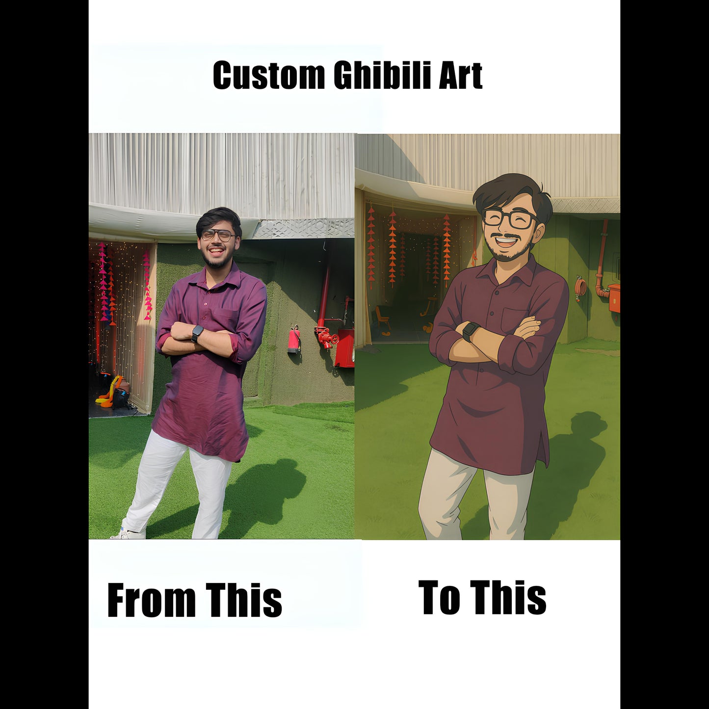Custom Ghibili Art| Ghibilify Yourself