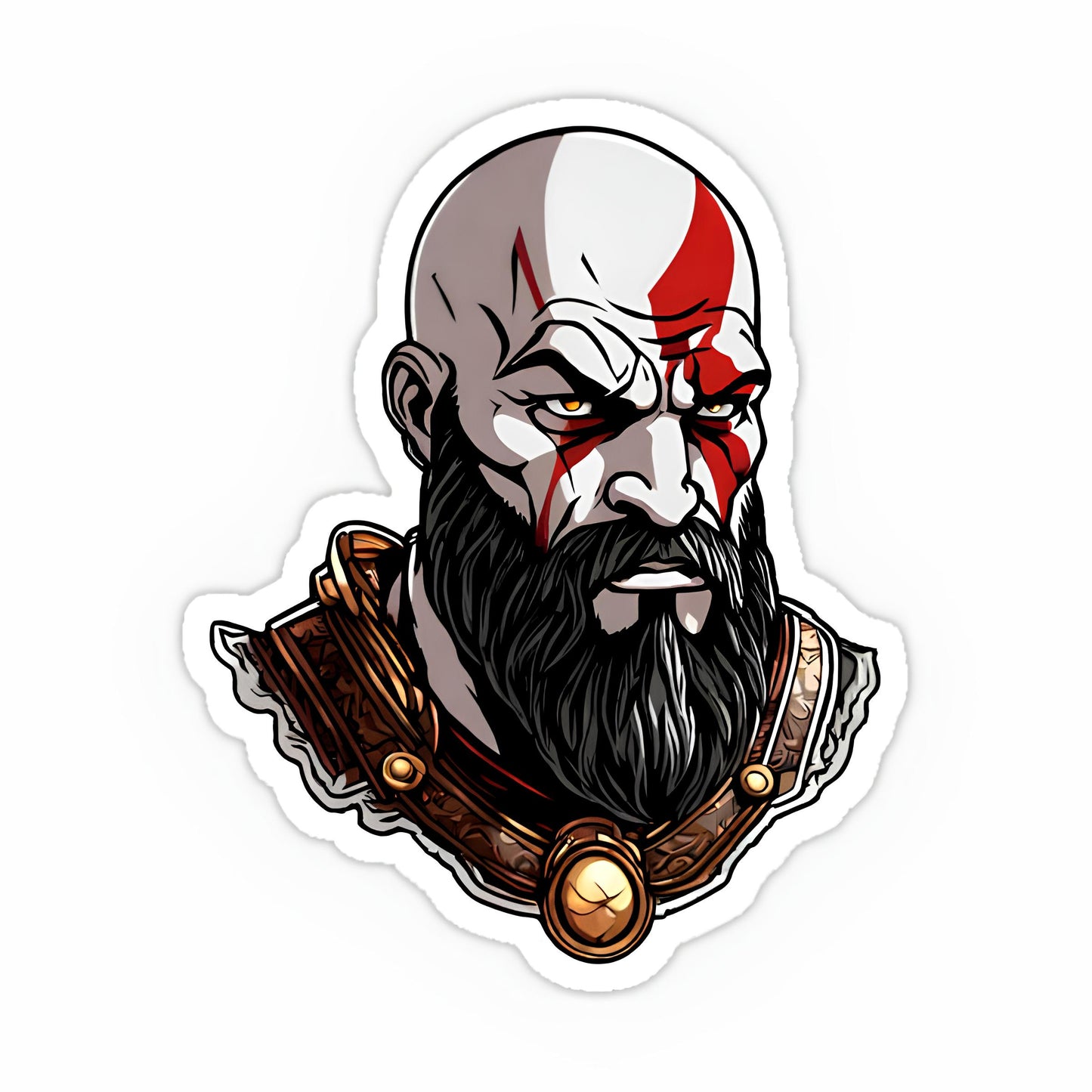 God of war sticker-13