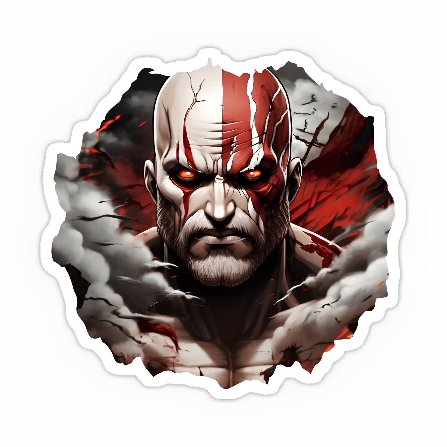 God of war sticker-14