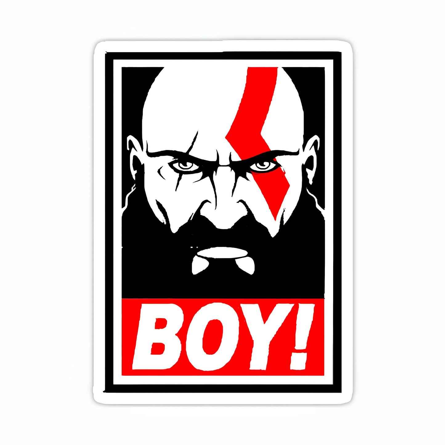 God of war sticker-15