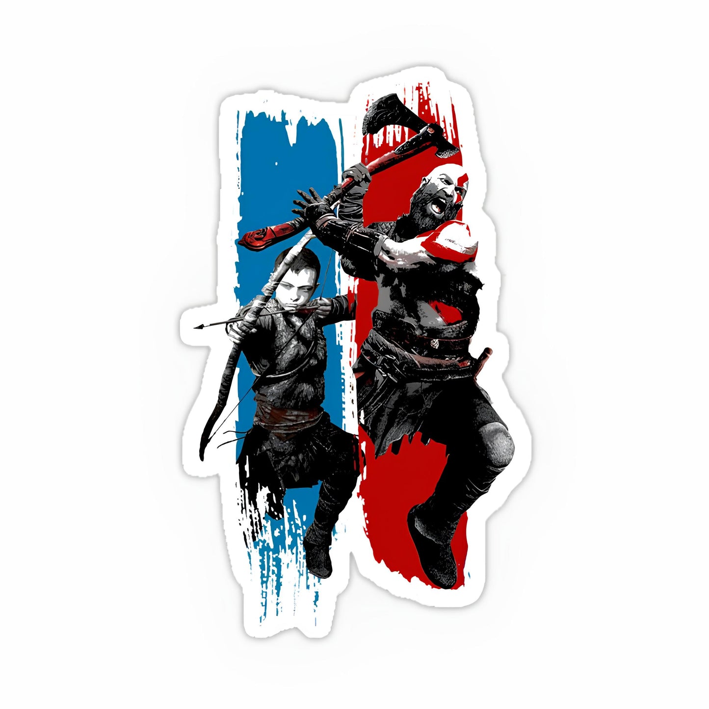 God of war sticker-16