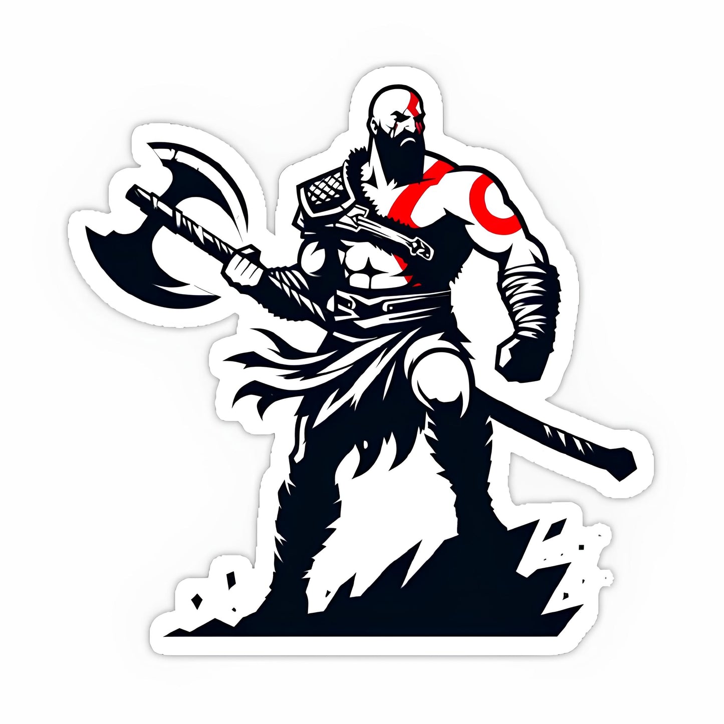 God of war sticker-19