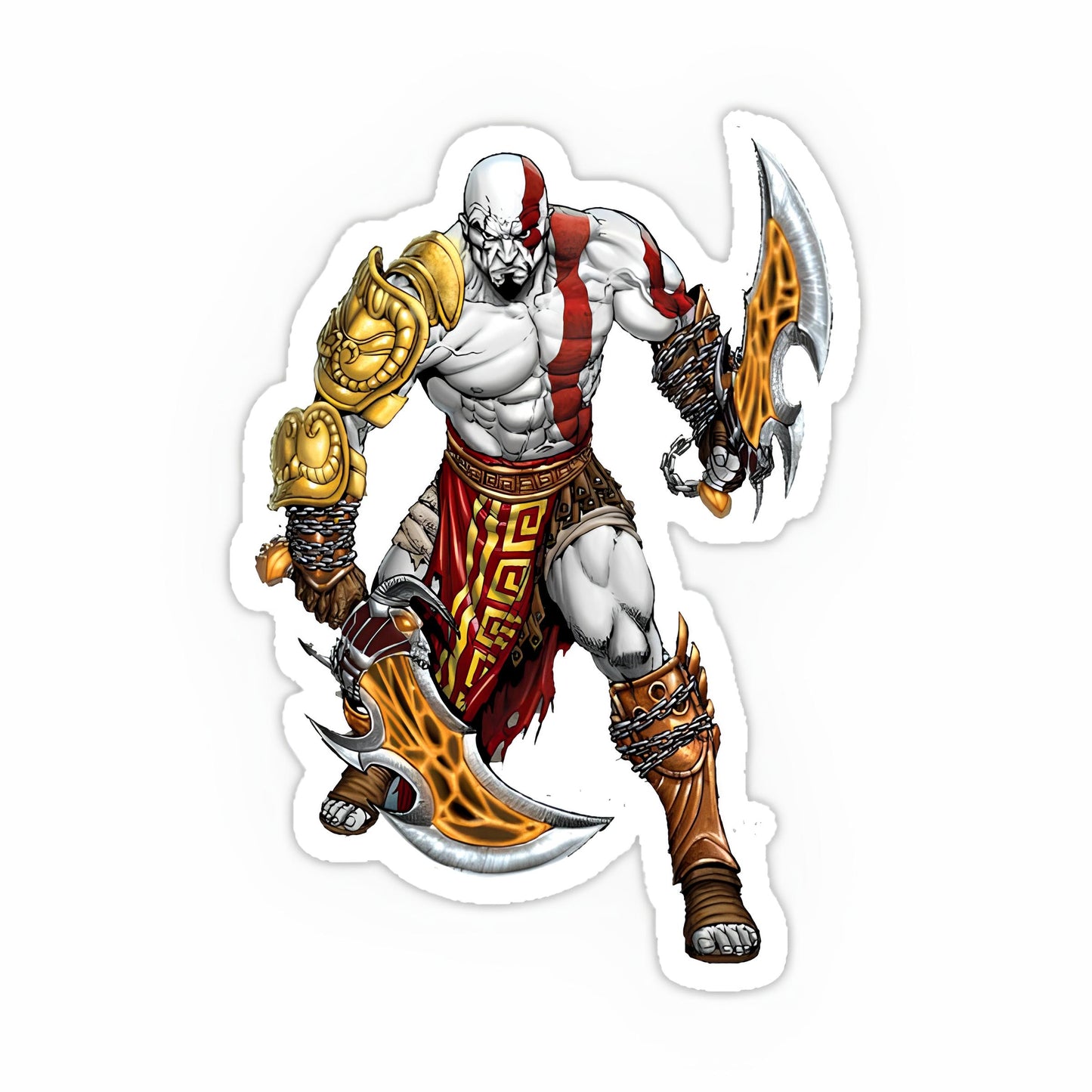 God of war sticker-24