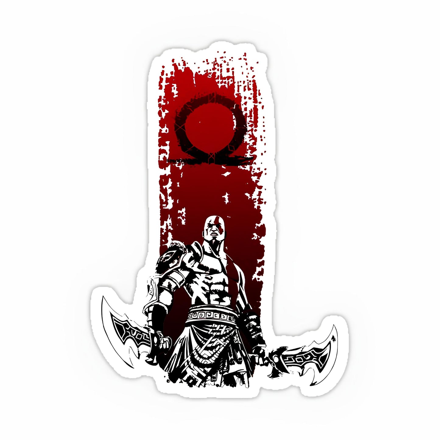 God of war sticker-25