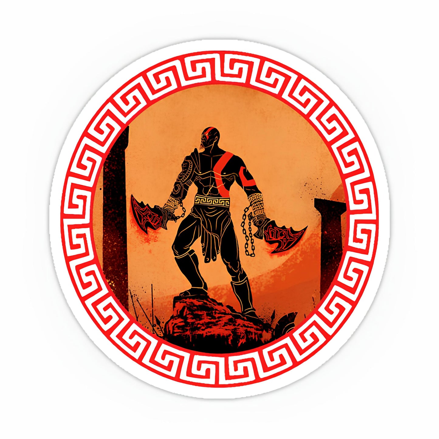 God of war sticker-28
