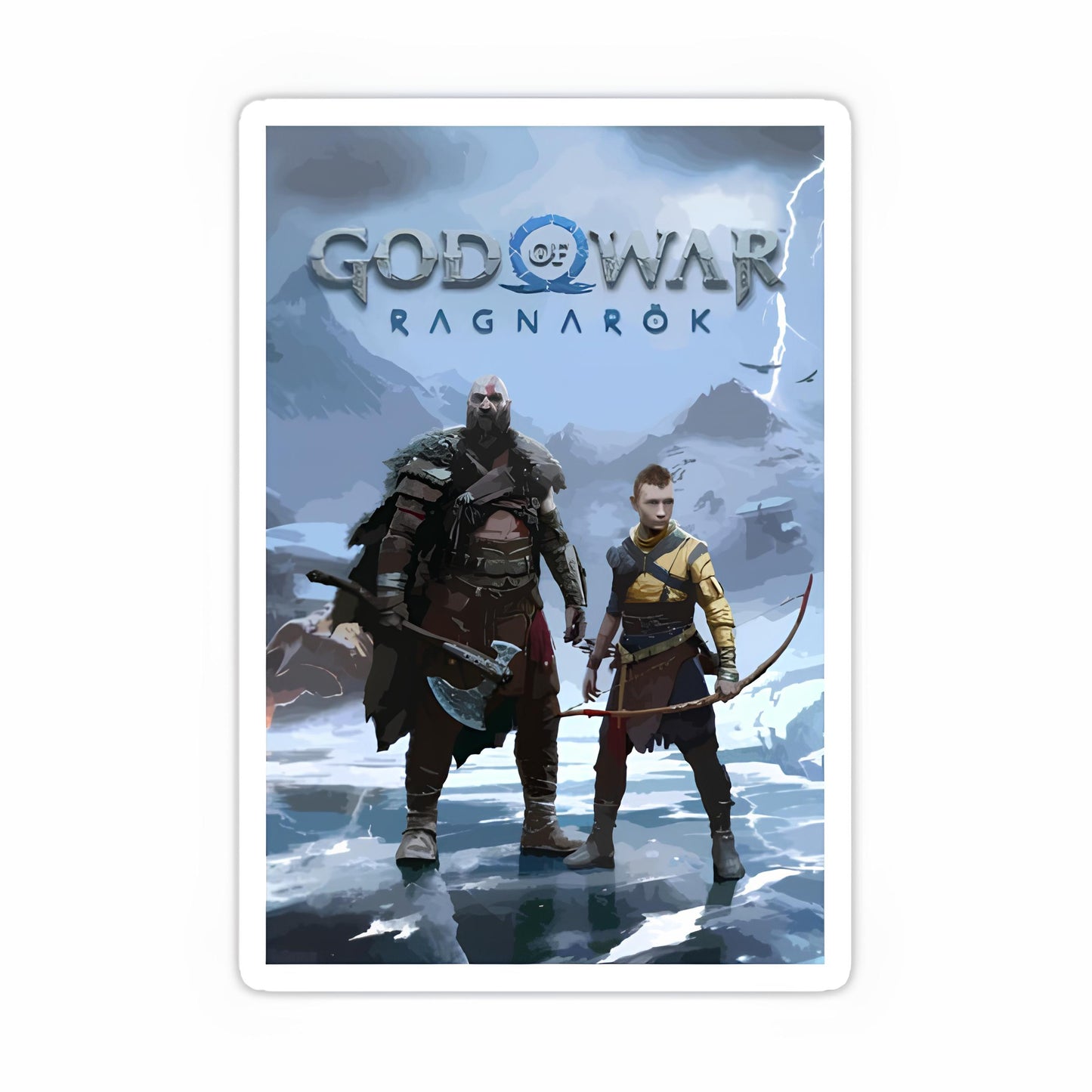 God of war sticker-31