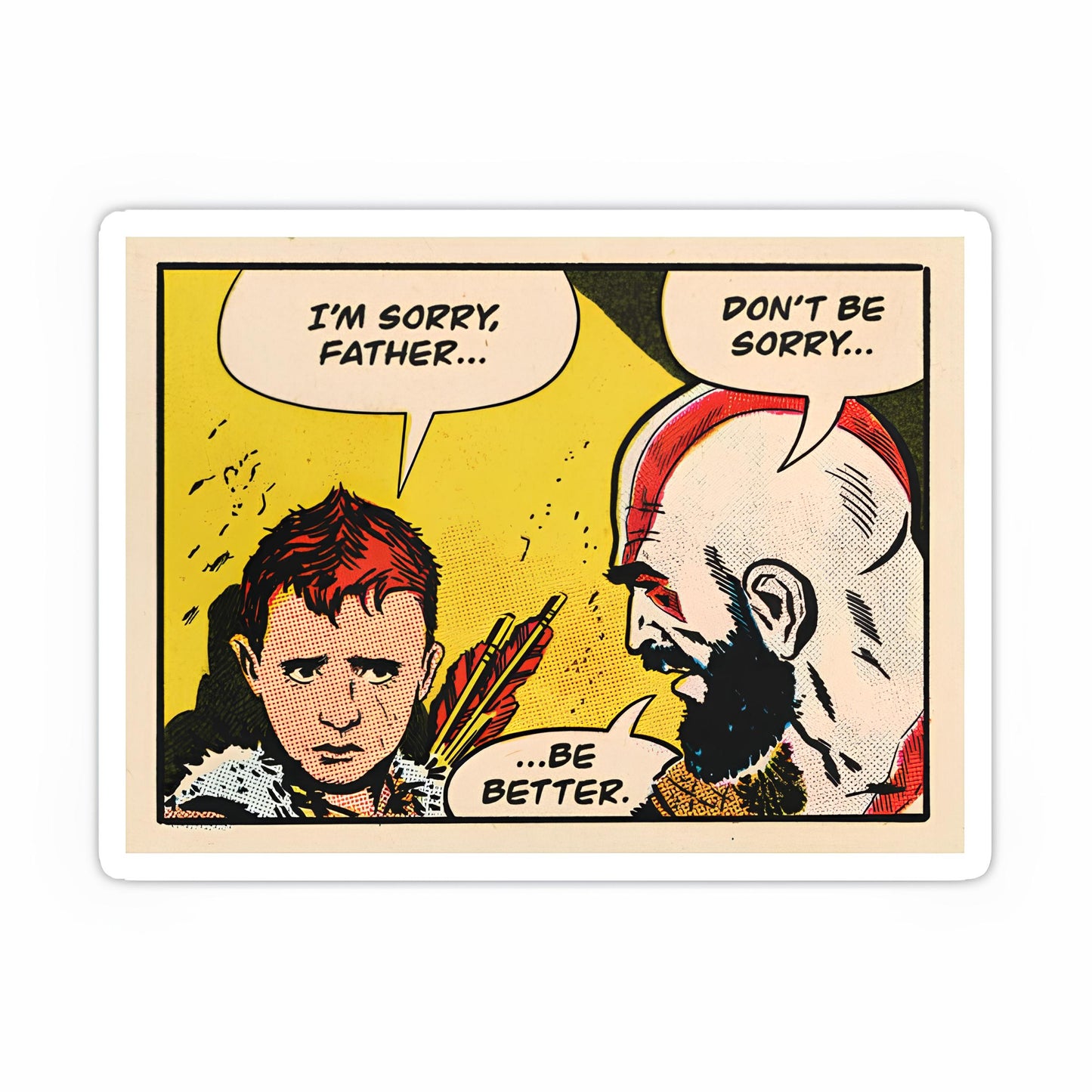 God of war sticker-32