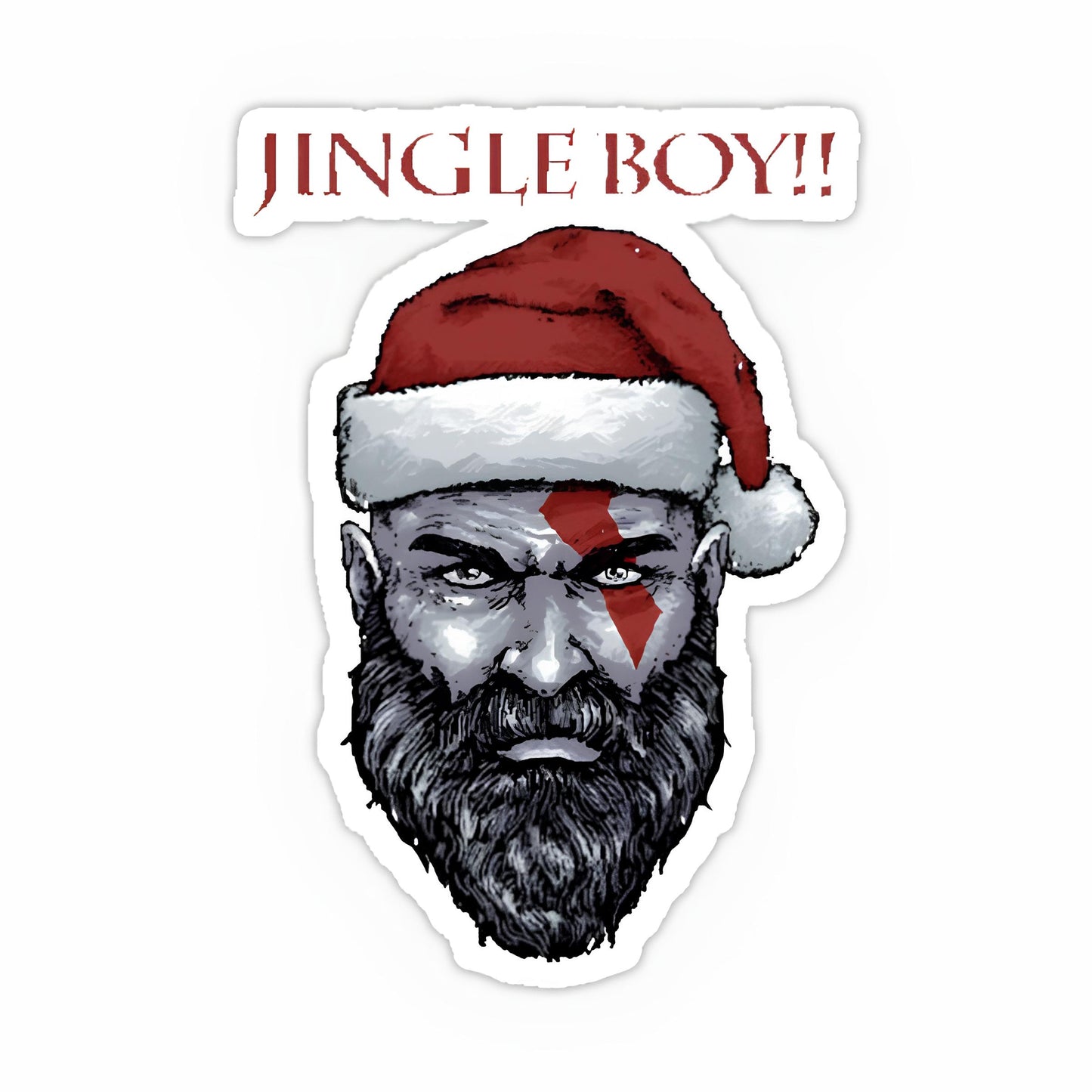 God of war sticker-35