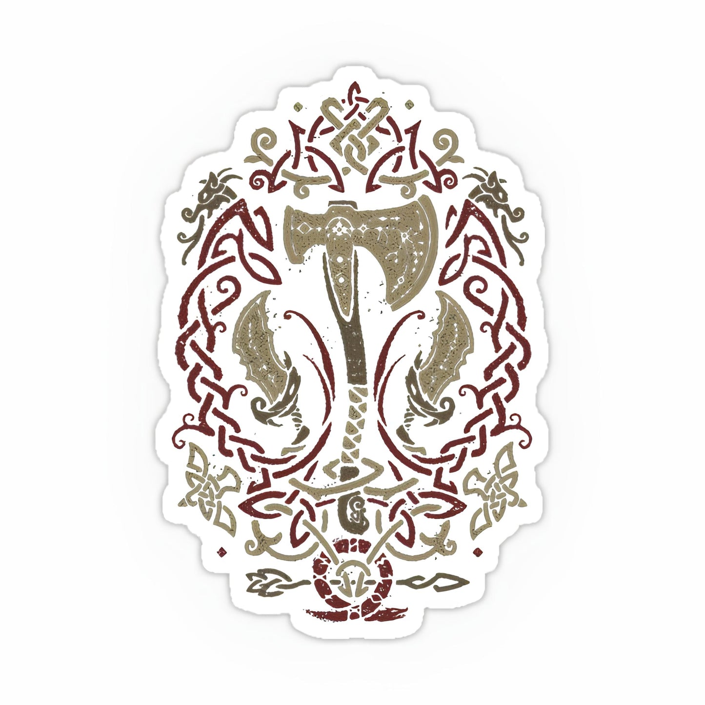 God of war sticker-39