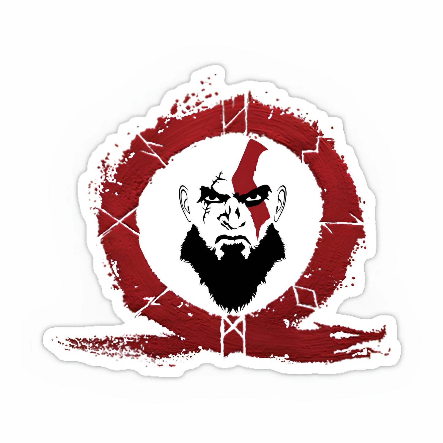 God of war sticker-46