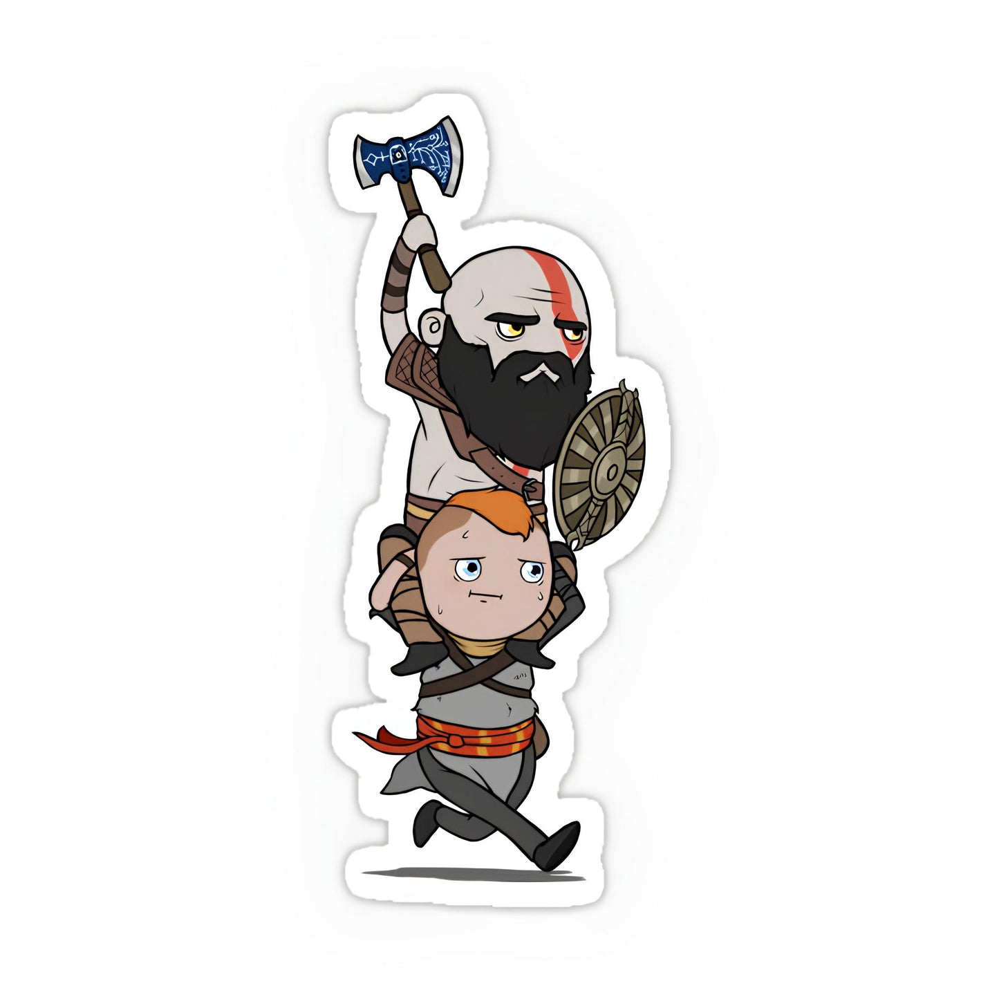 God of war sticker-50