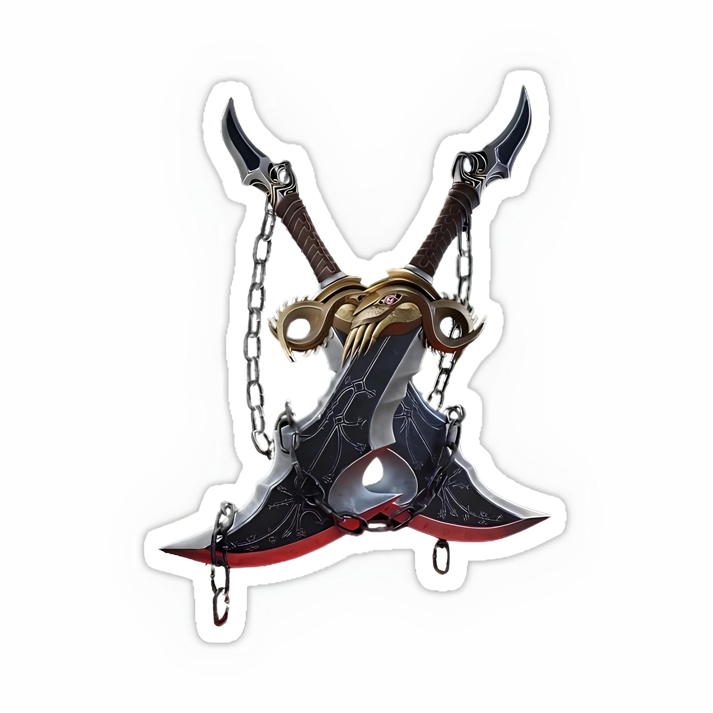 God of war sticker-56