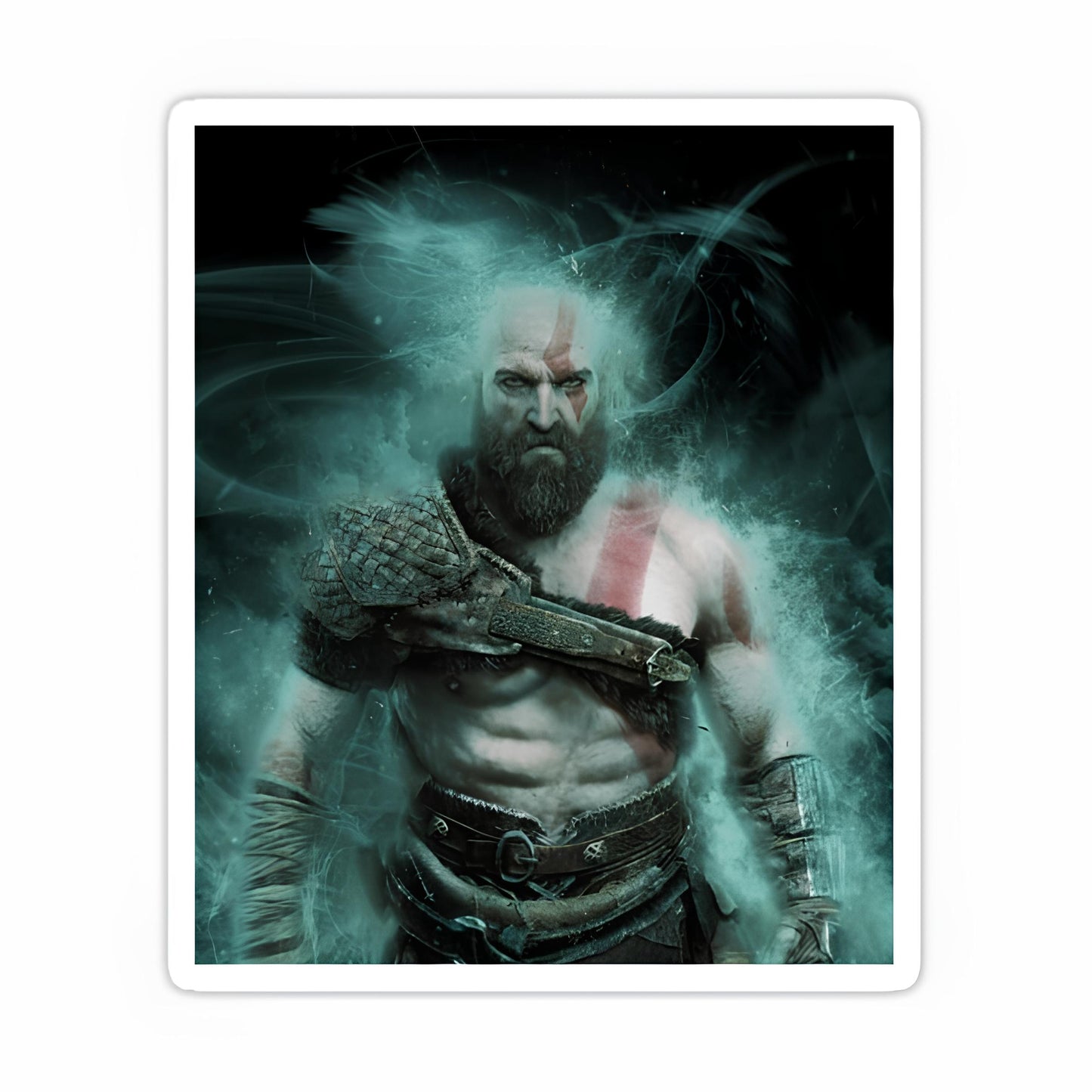 God of war sticker-63