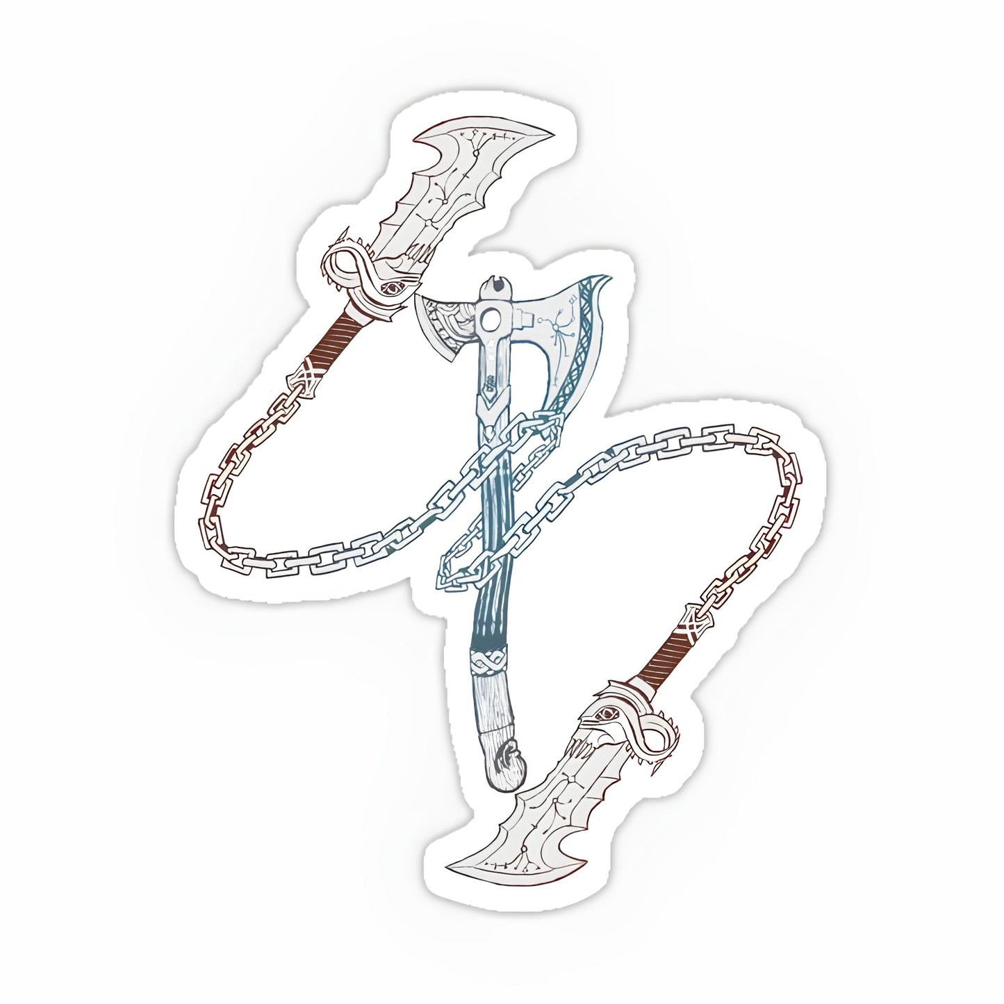 God of war sticker-69