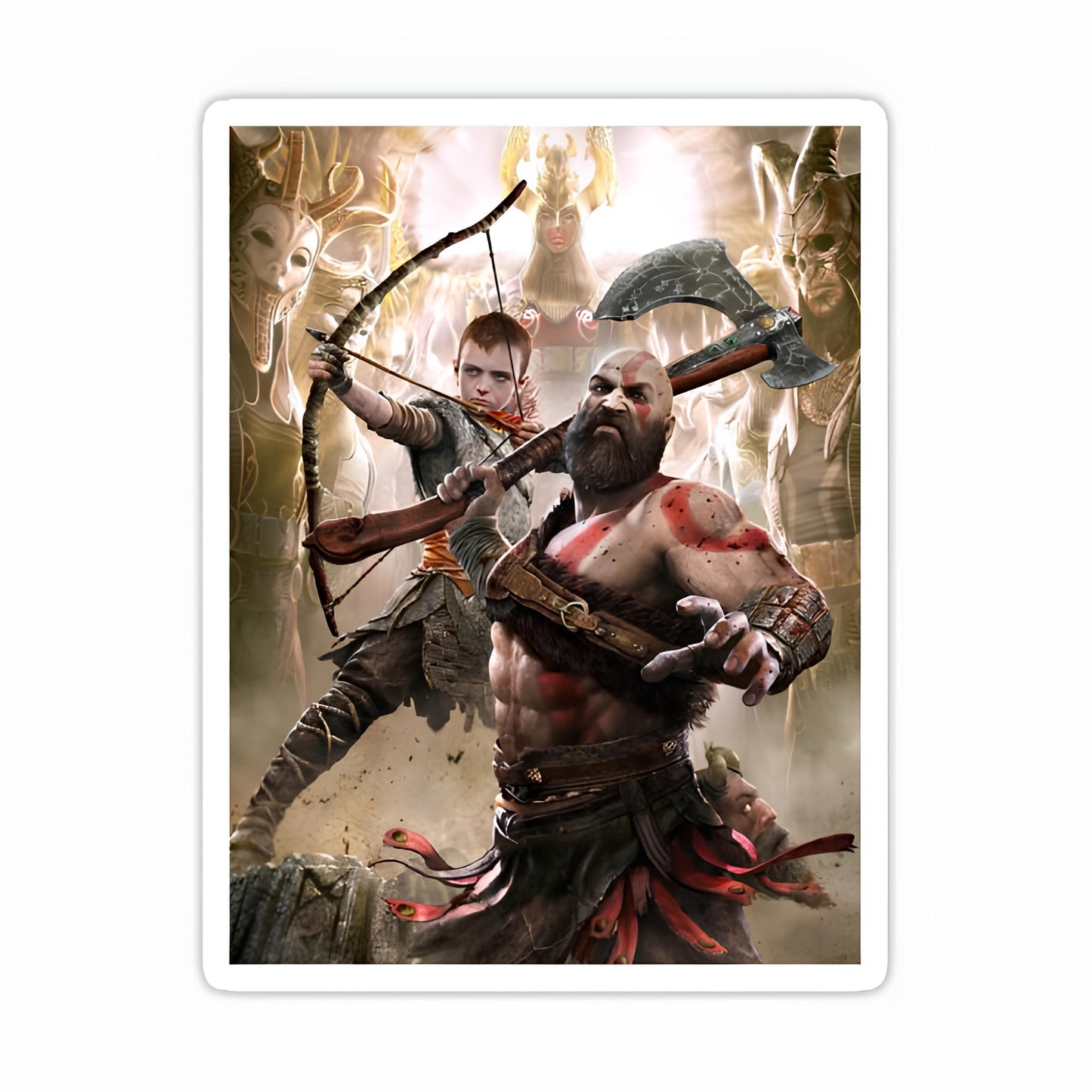 God of war sticker-70