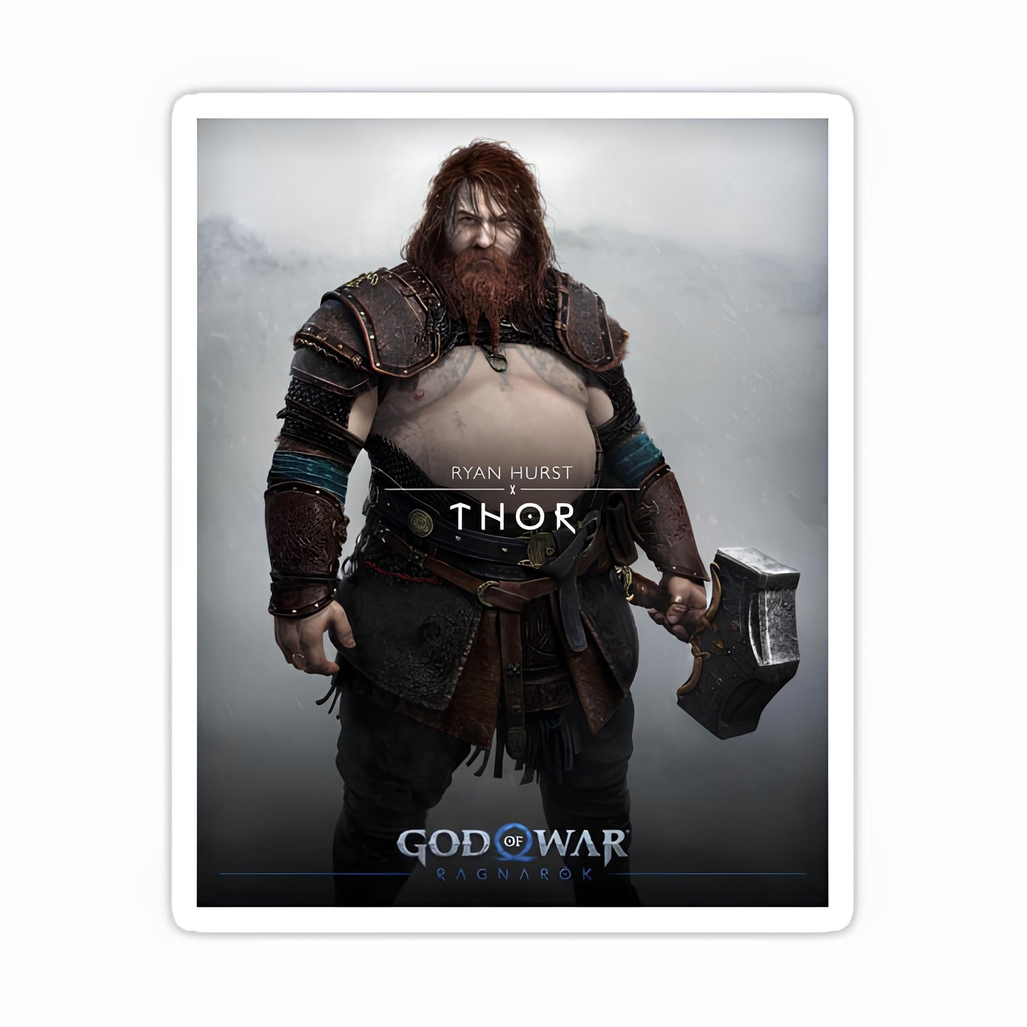 God of war sticker-77