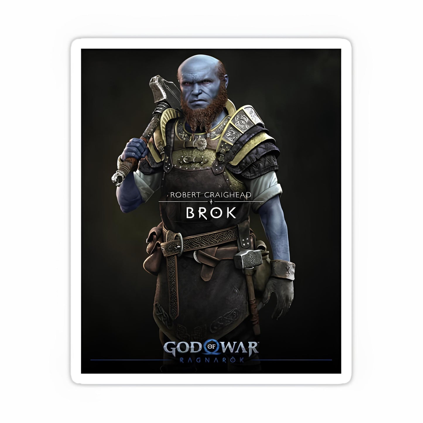 God of war sticker-79