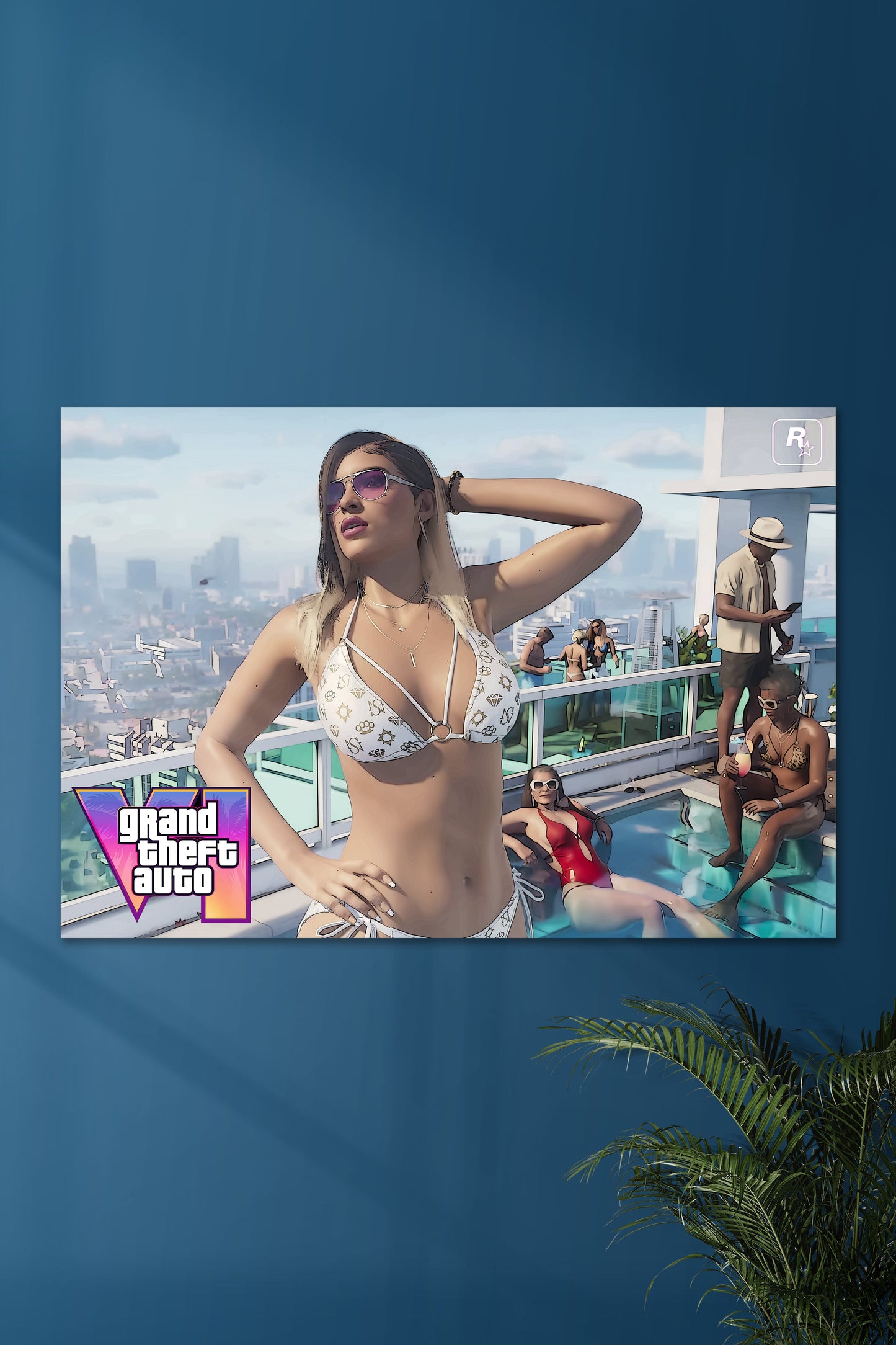 Grand Theft Auto VI (Lady) | GTA | GAME POSTERS