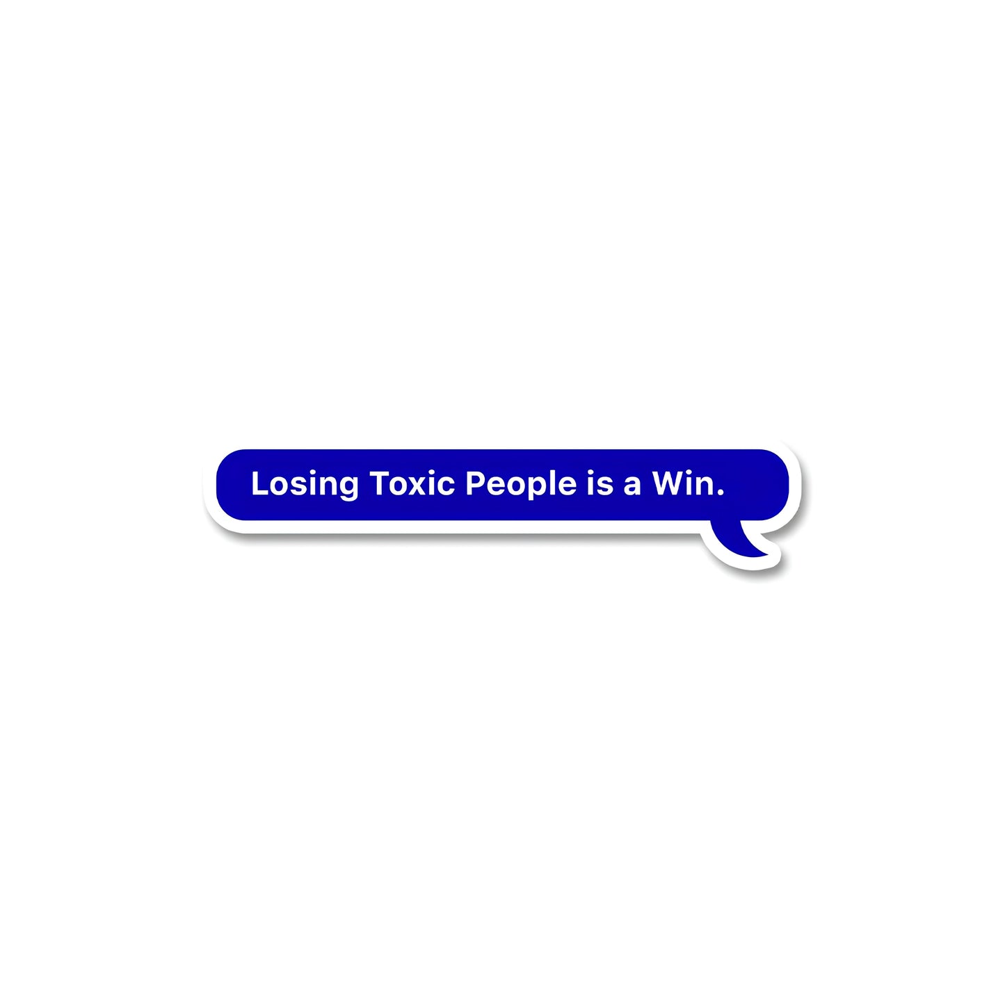 Losing toxic people sticker