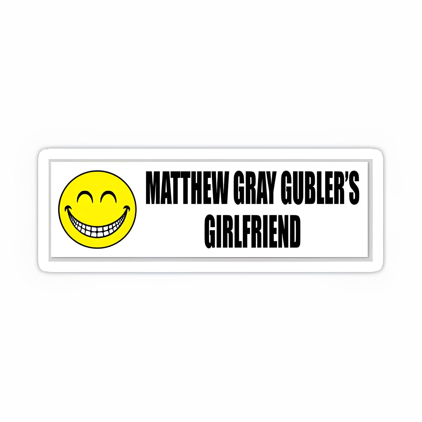 Mathew gray sticker