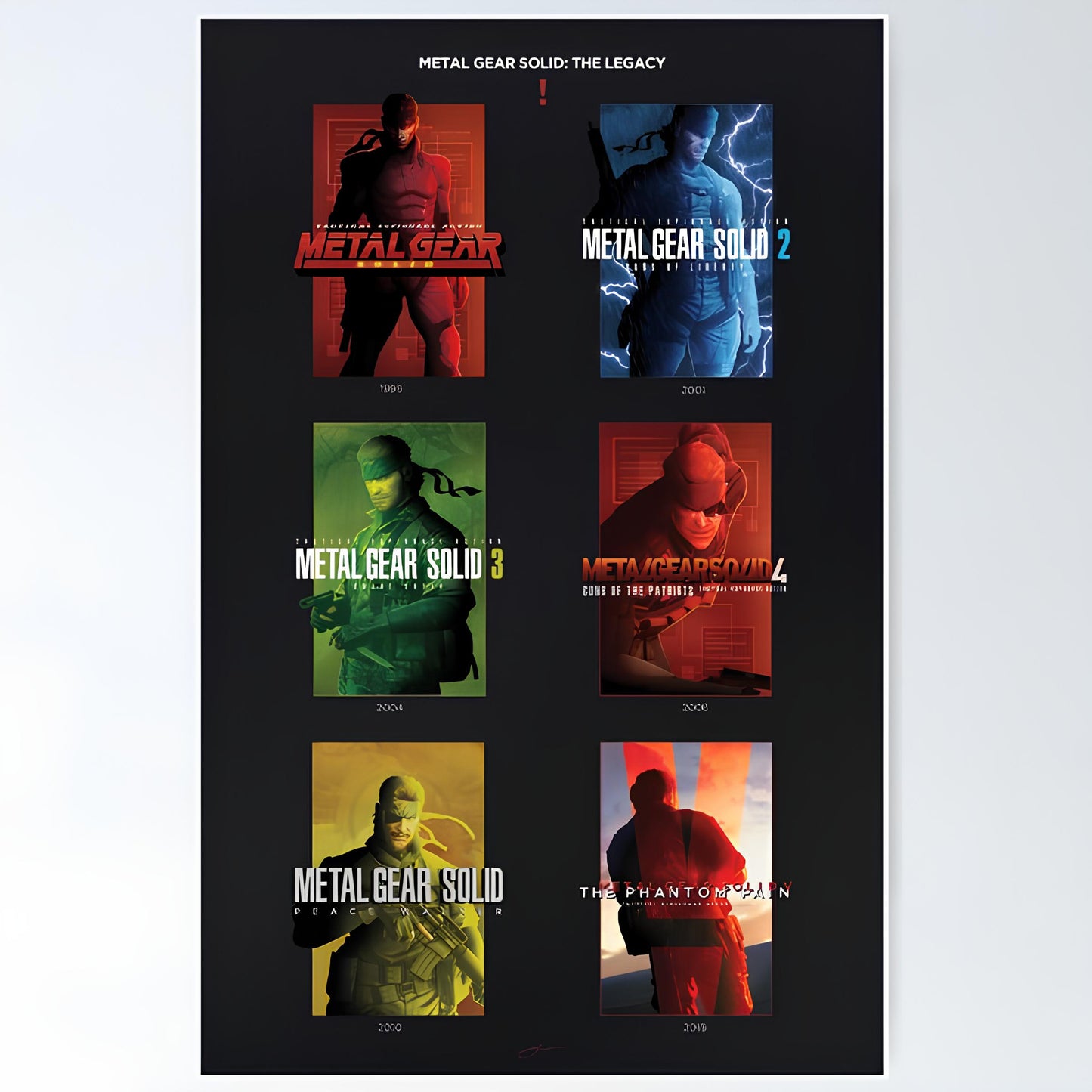 Metal Gear Solid Metal Poster-12
