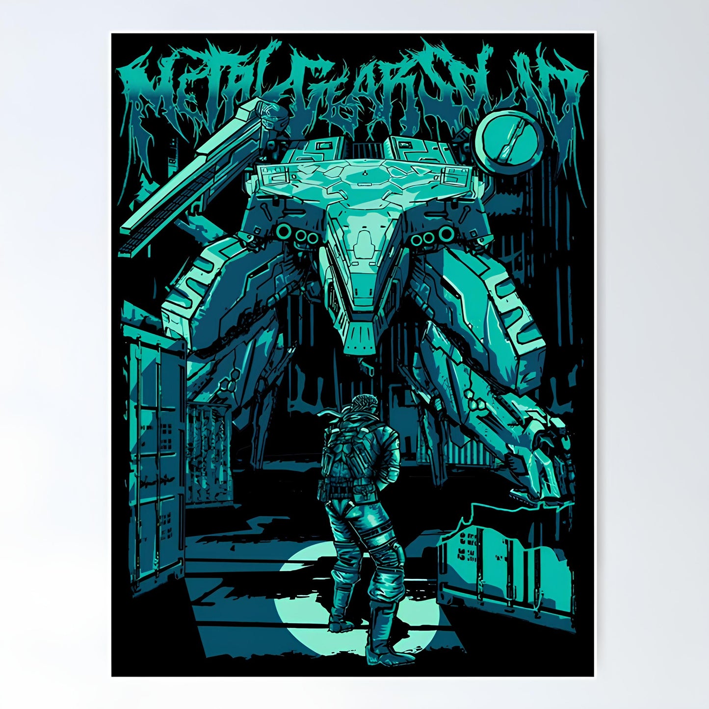 Metal Gear Solid Metal Poster-23