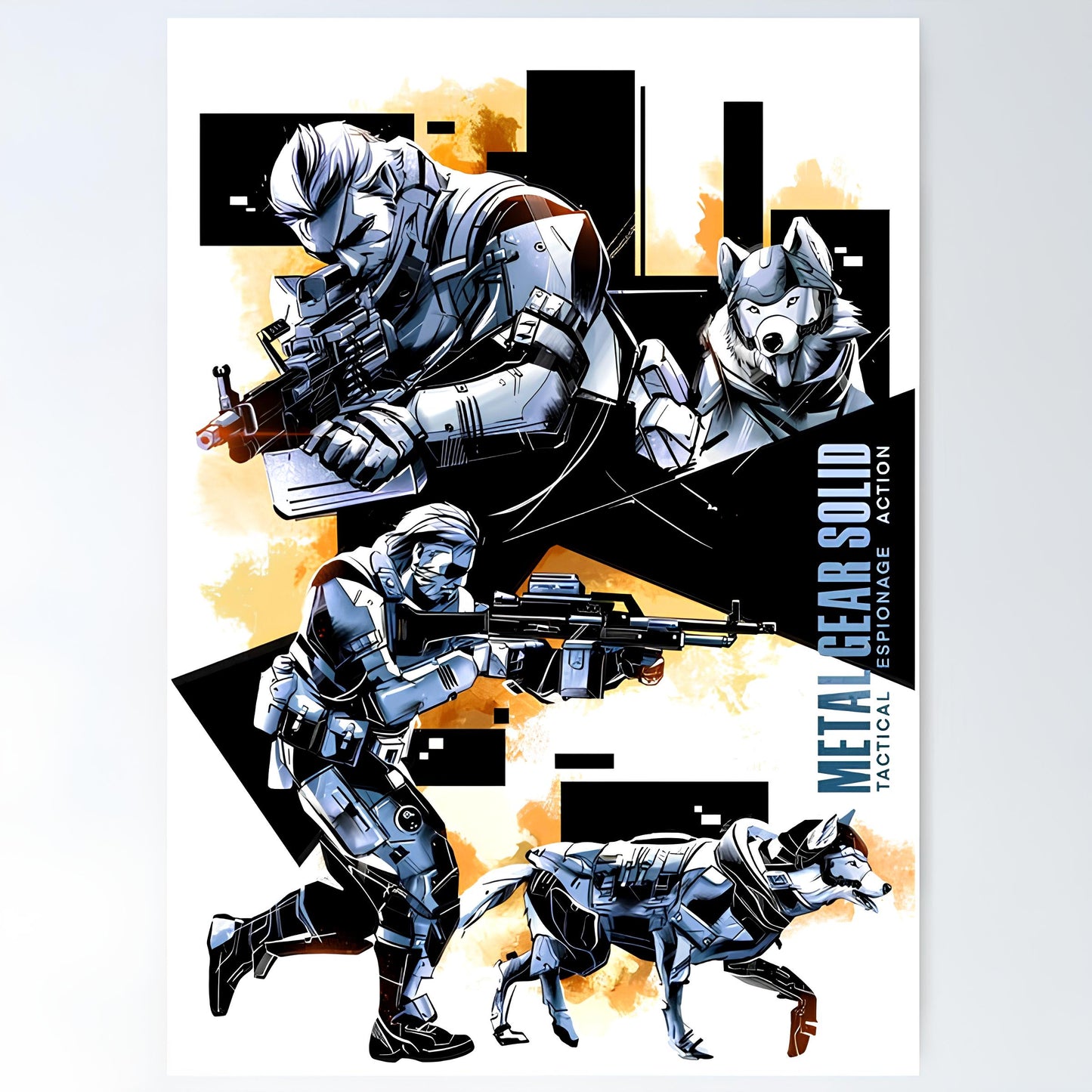 Metal Gear Solid Metal Poster-33