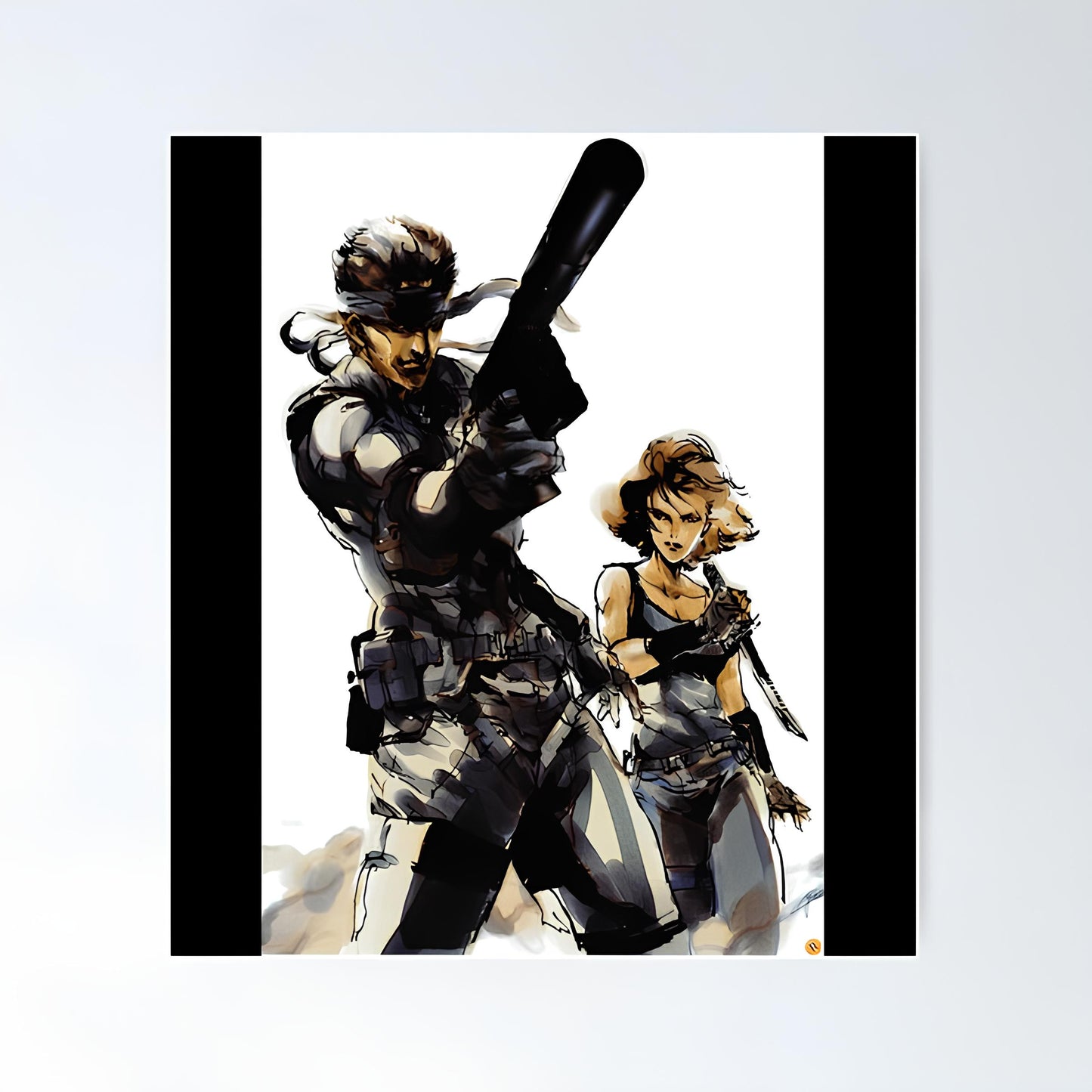 Metal Gear Solid Metal Poster-42